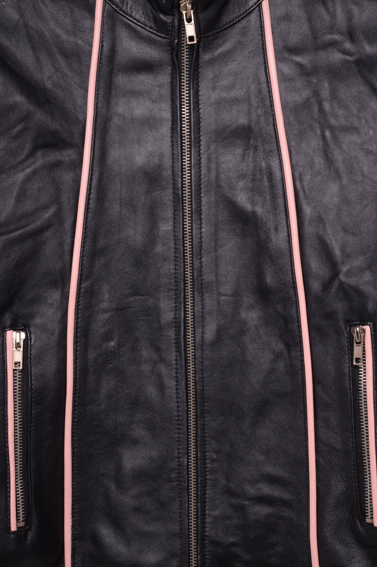 1980s Leather Moto Jacket