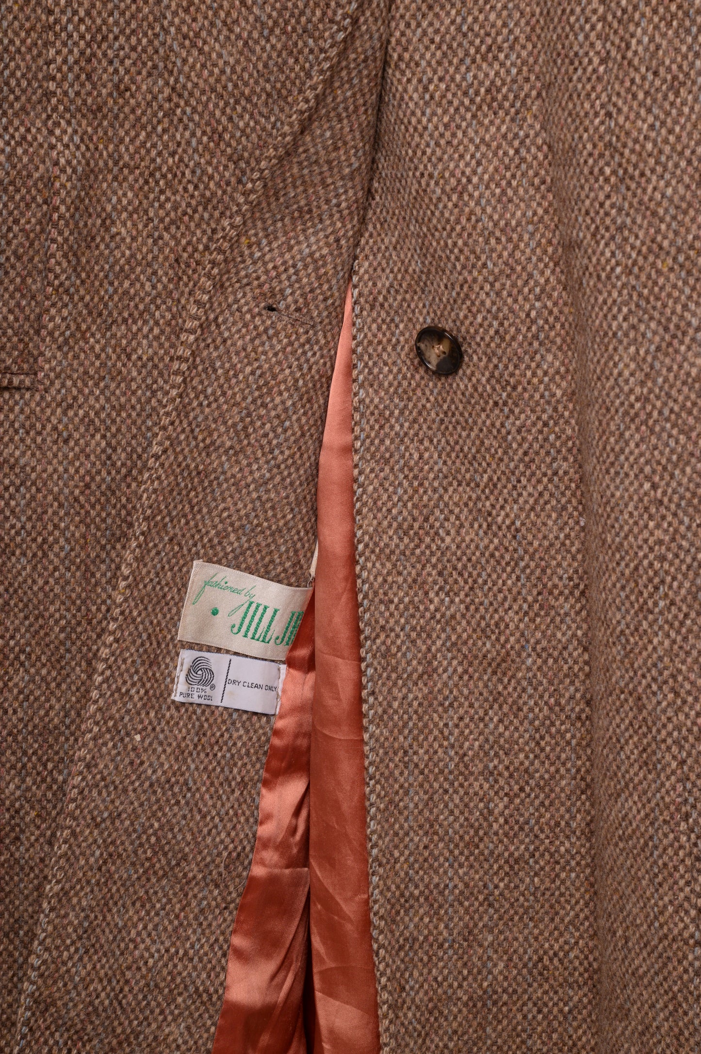 1960s Tweed Wool Coat