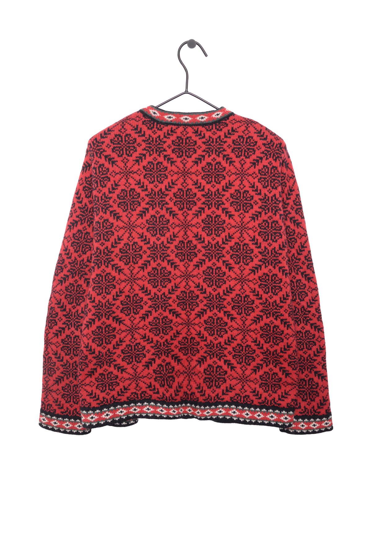 Wool Nordic Cardigan