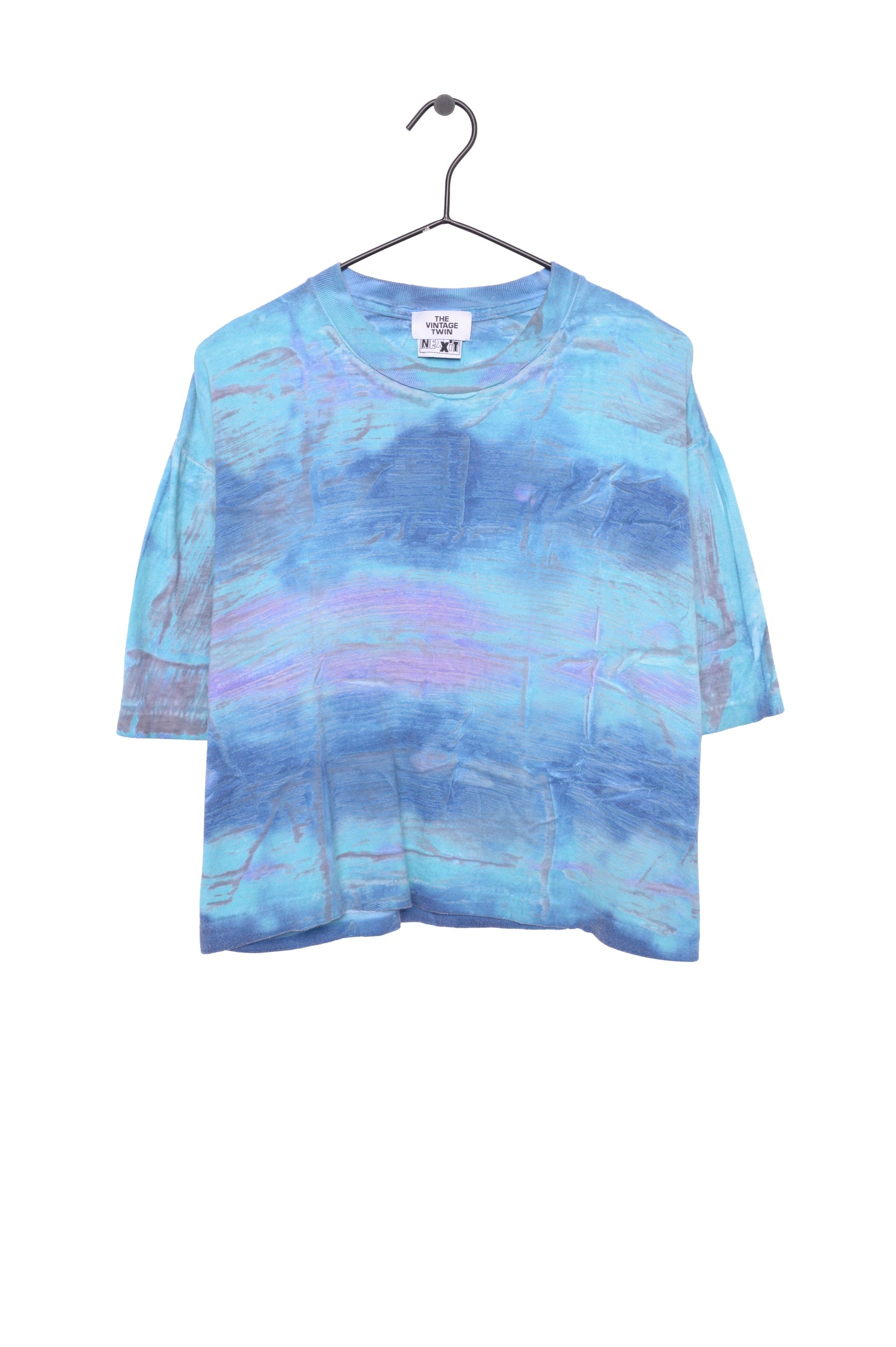 1980s Tie Dye Cropped Tee