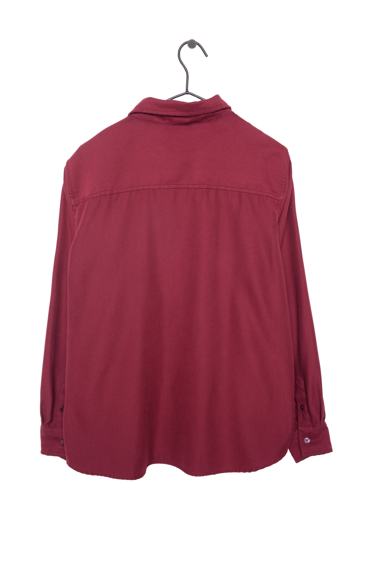 Burgundy Tigger Button Top