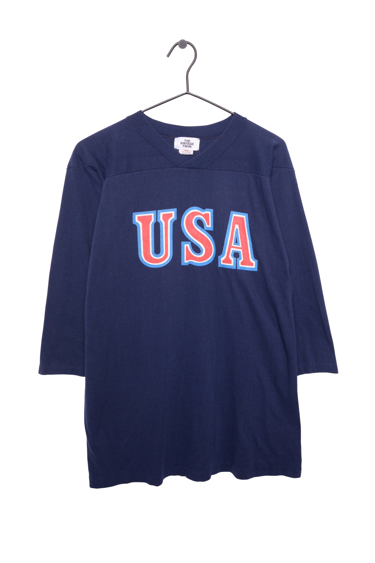 Navy USA Tee