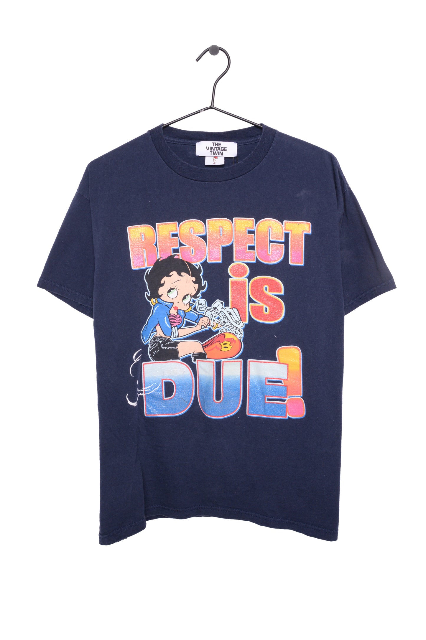 Respect Betty Boop Biker Tee