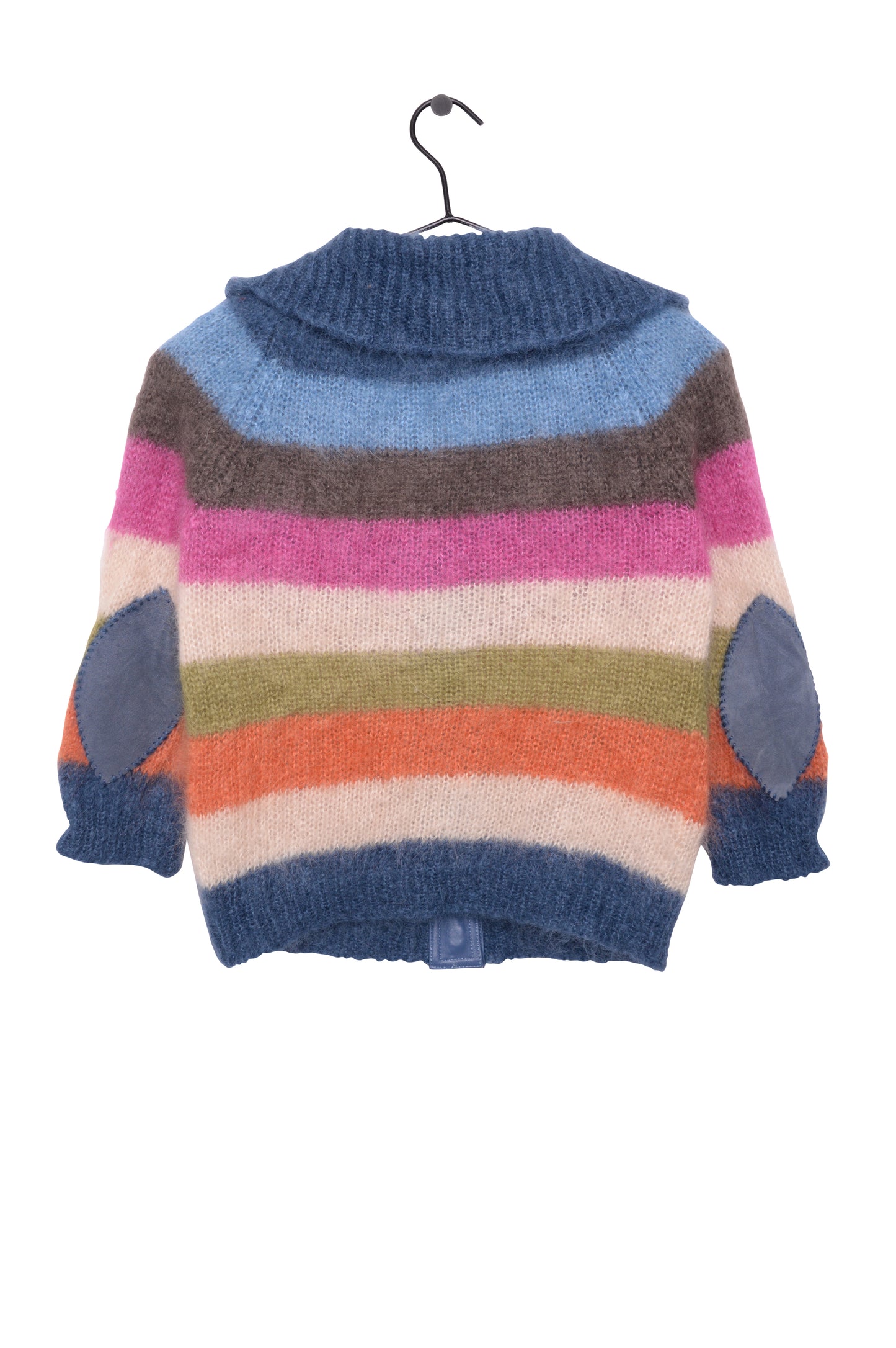 Coach Mohair Stripe Cardigan