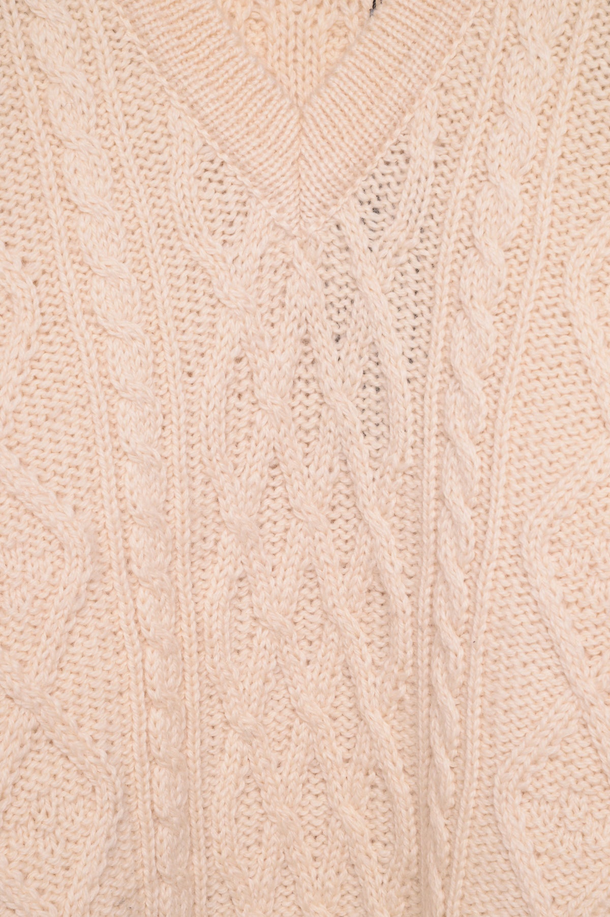 Wool Cable Knit Sweater