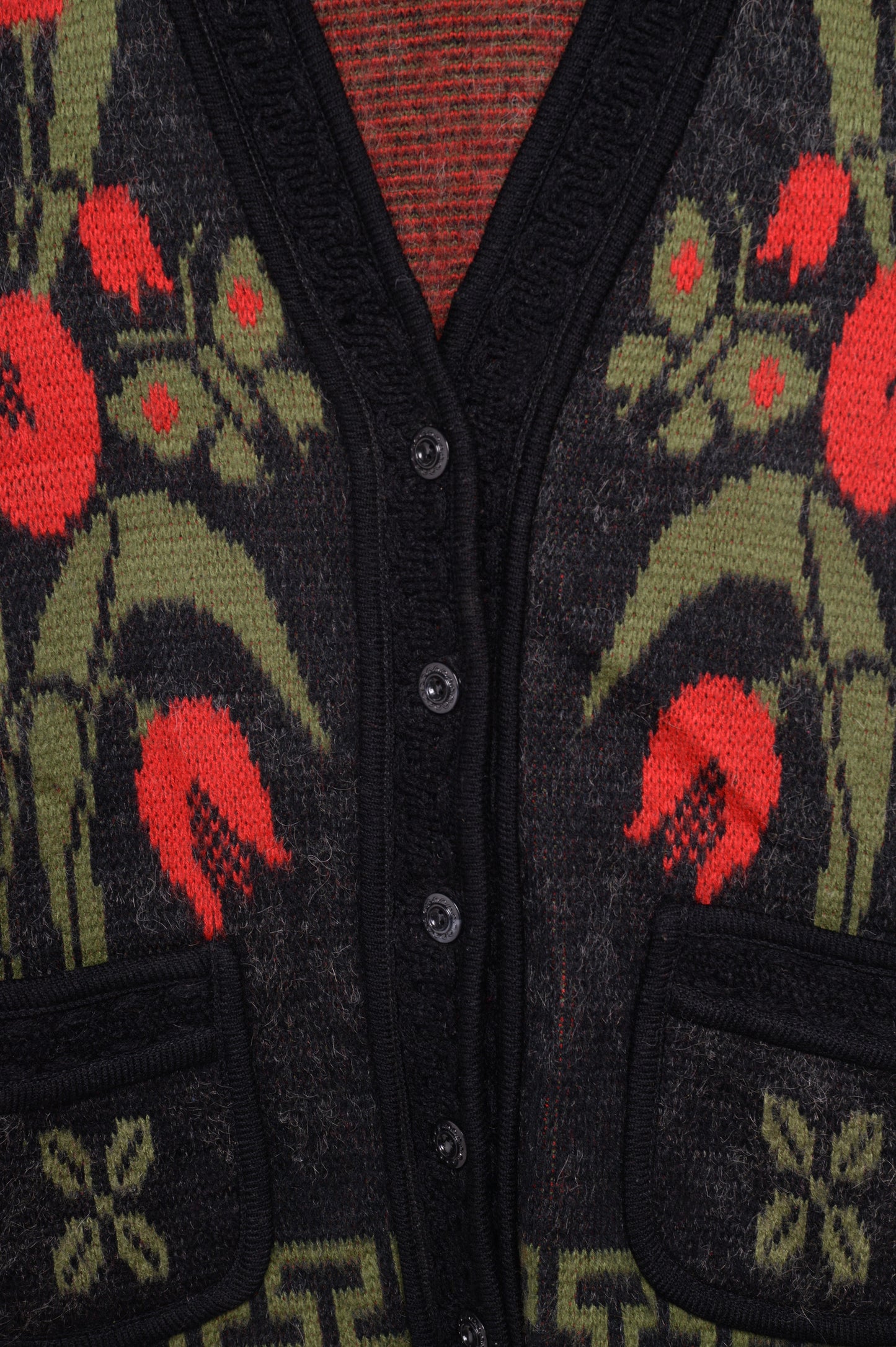 Floral Grandma Sweater Vest