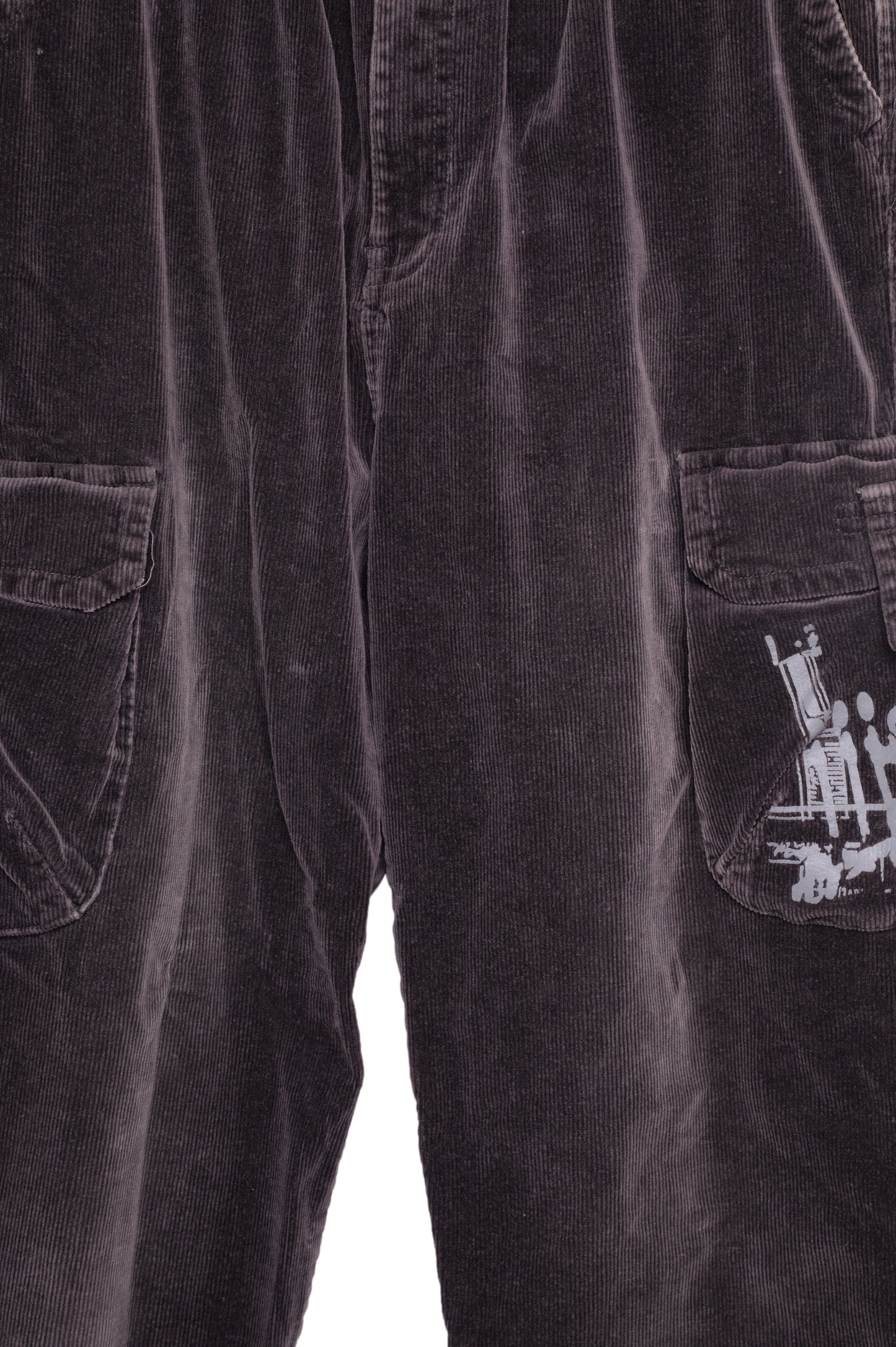 Y2K Corduroy Cargo Pants