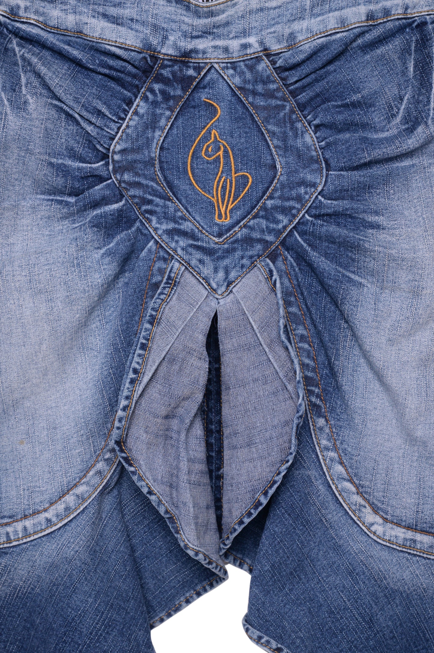 Y2K Baby Phat Ruffle Skirt