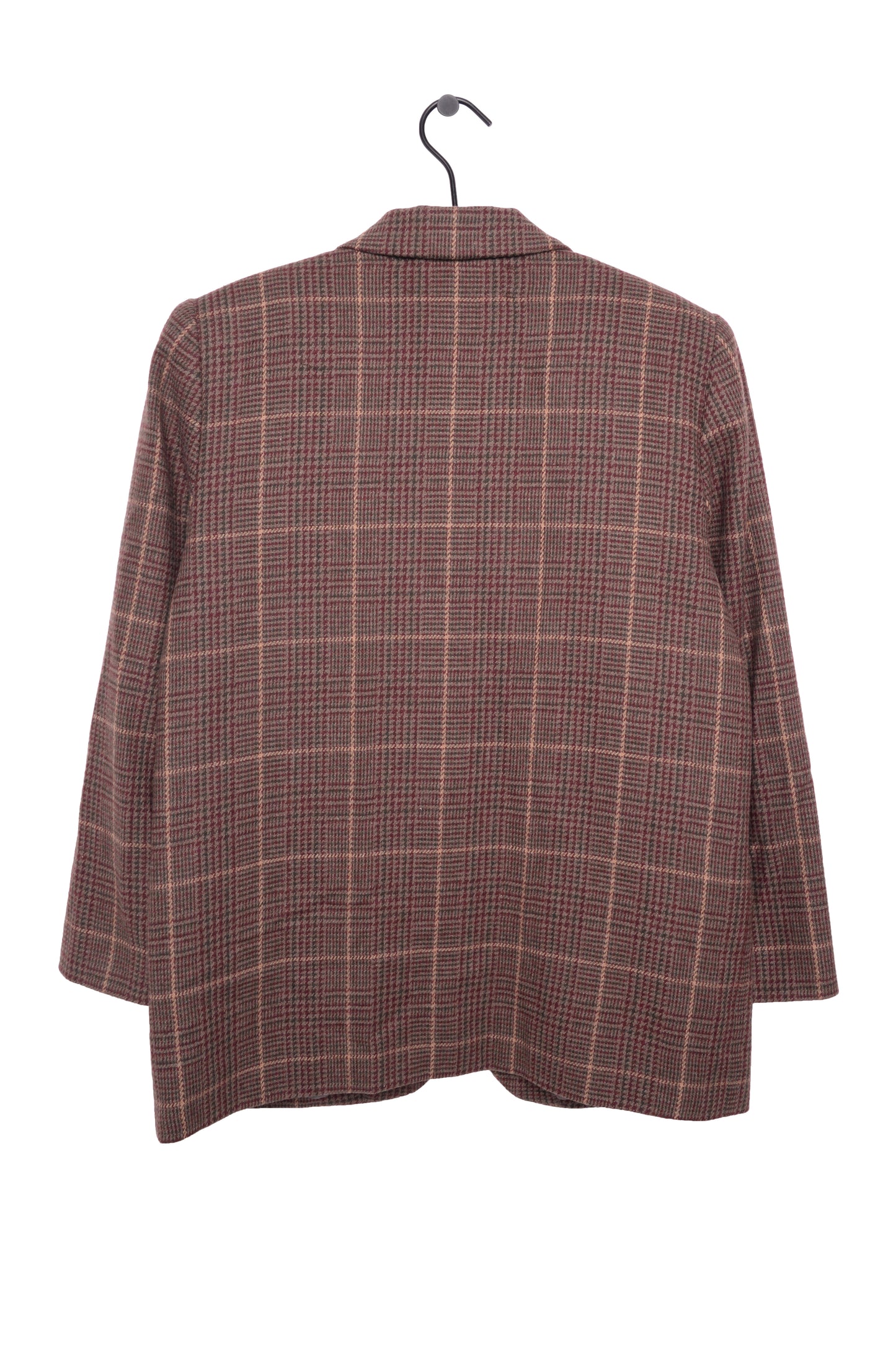 Wool Houndstooth Blazer