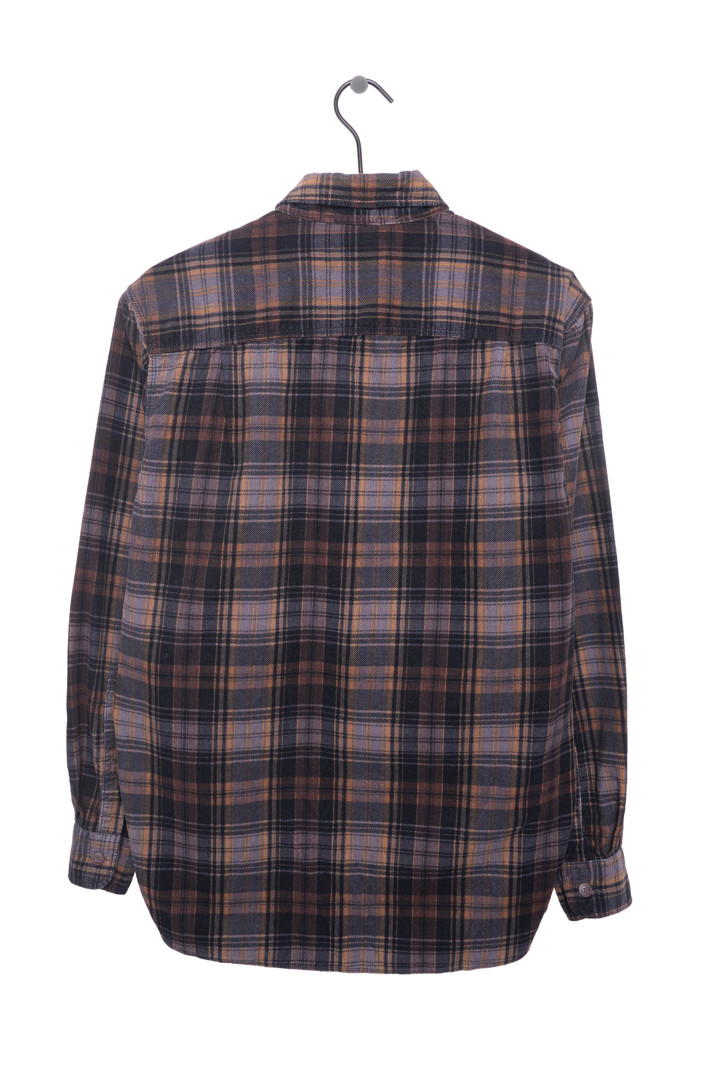 Plaid Corduroy Button Down