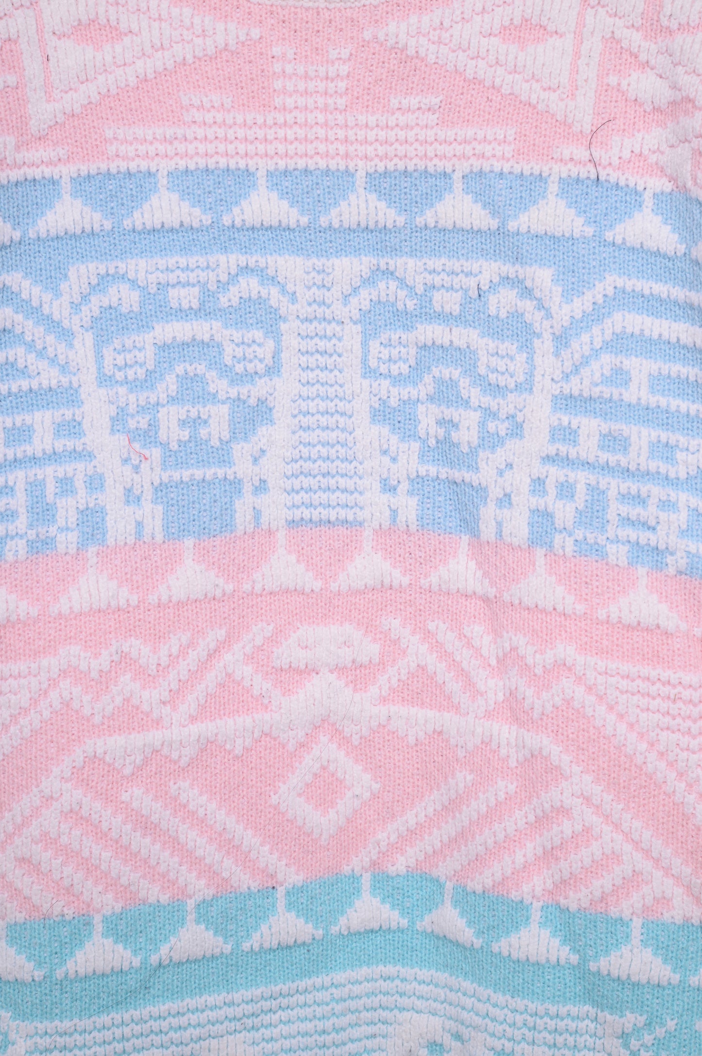 Pastel Geometric Sweater