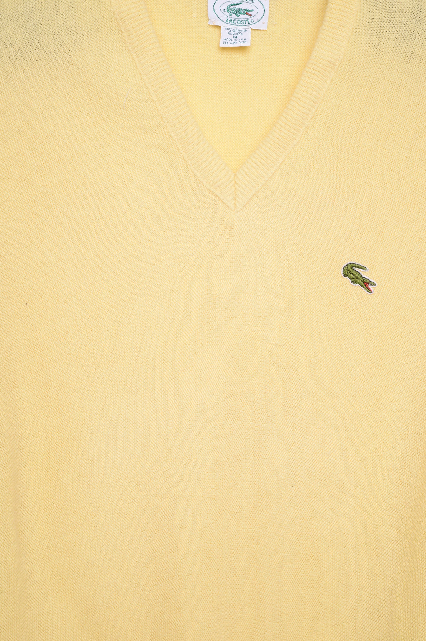 Buttercream Lacoste Sweater USA