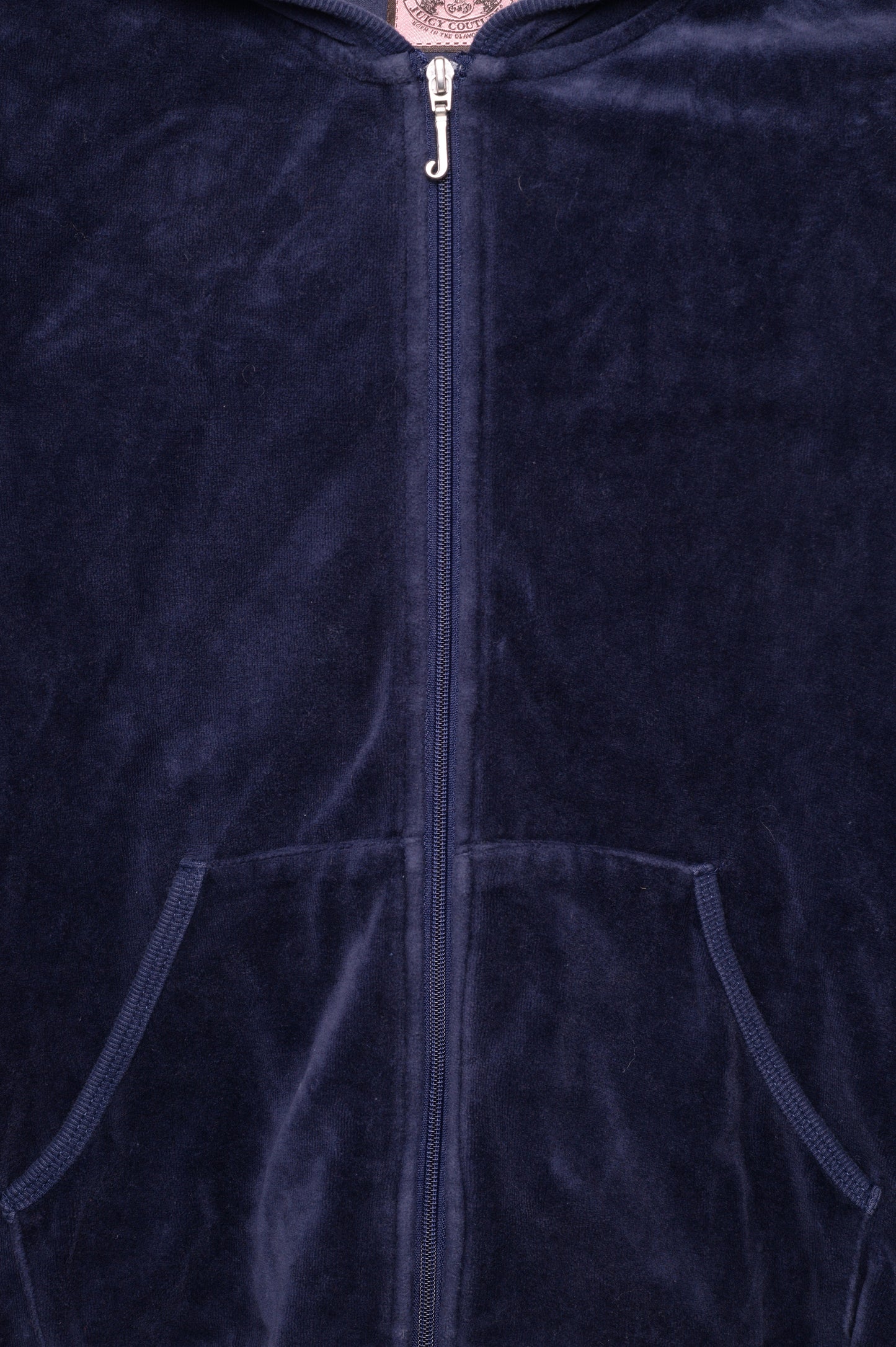 Y2K Navy Juicy Couture Zip-Up
