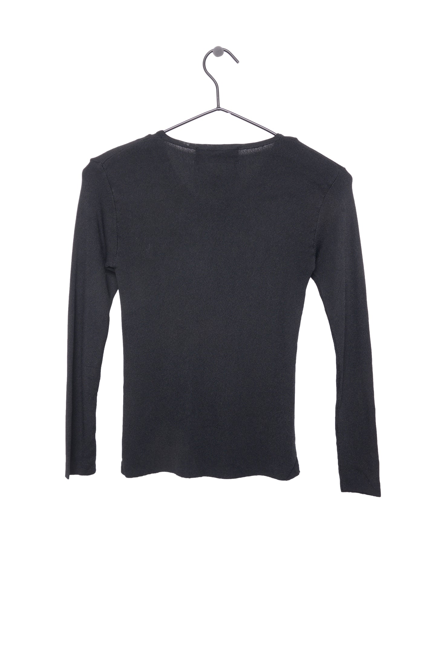 Knit Beaded Flowers Top