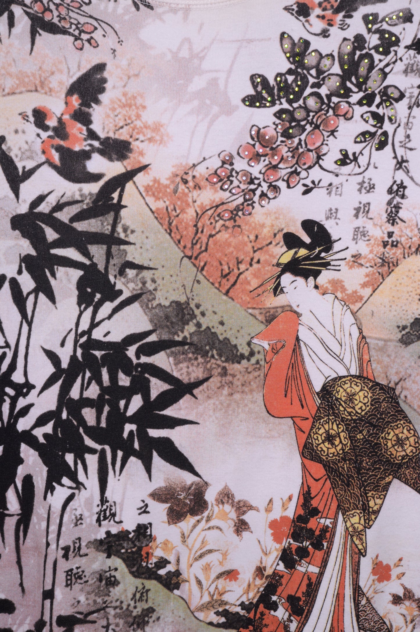 Y2K Geisha All-Over Top