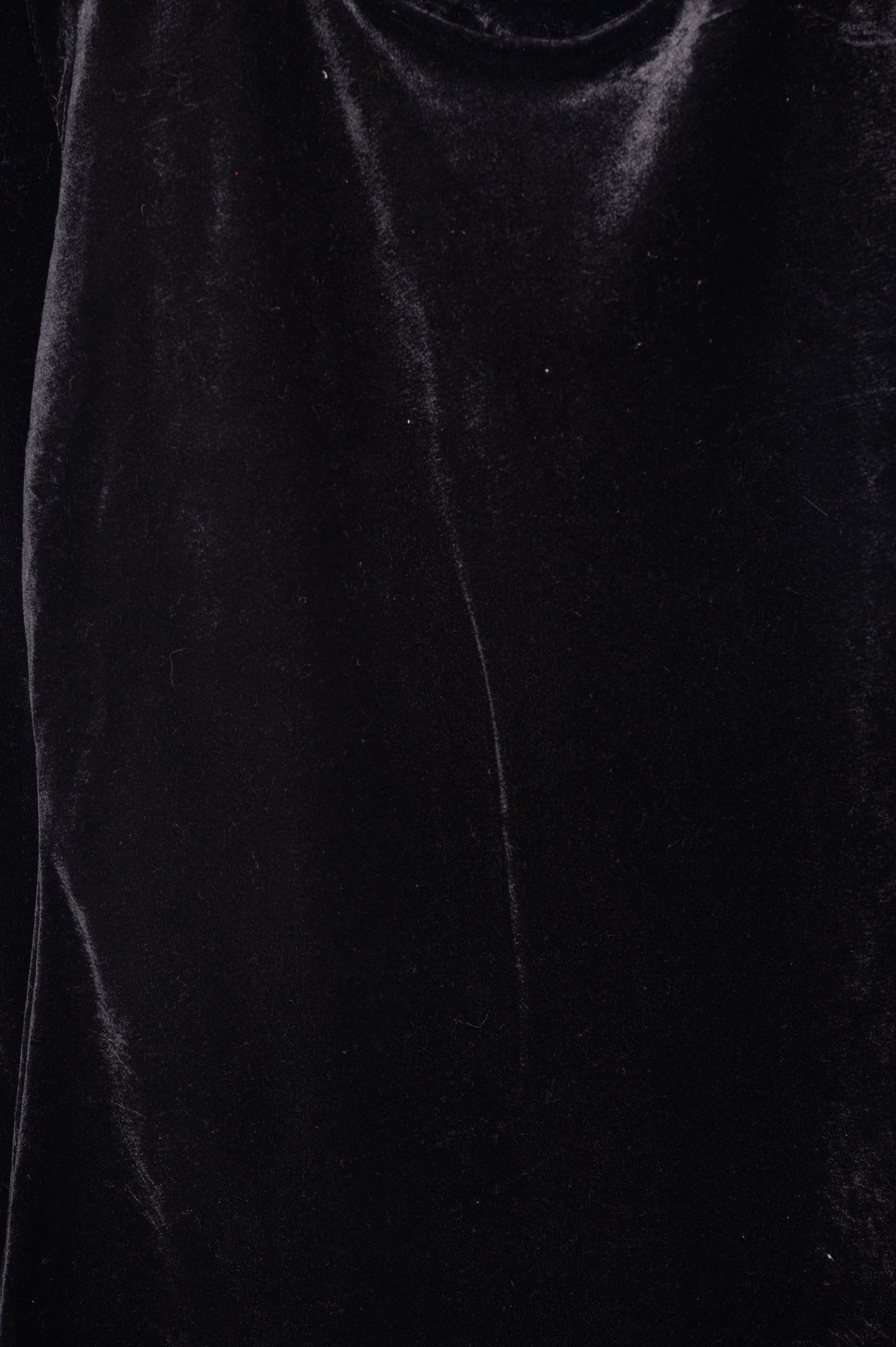 Black Velvet Mini Dress