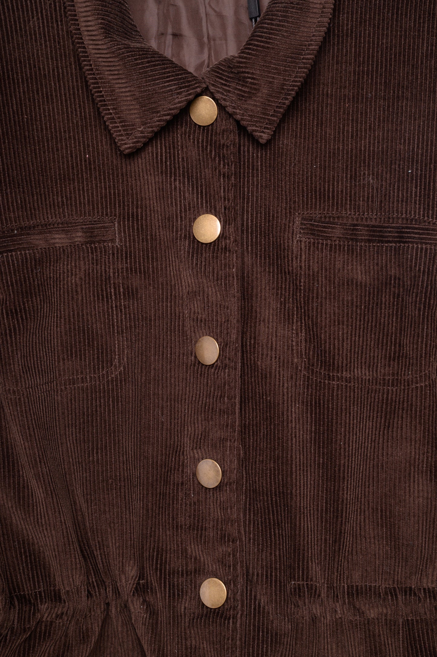 Y2K Chocolate Corduroy Jacket