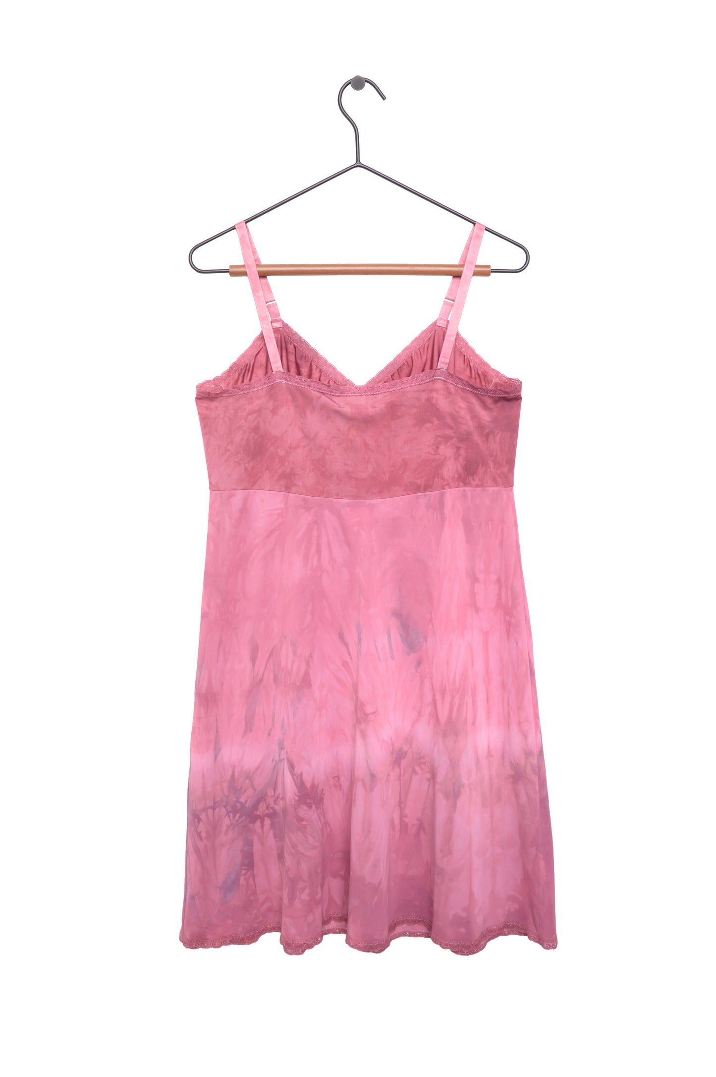 Hand-Dyed Lace Slip Dress