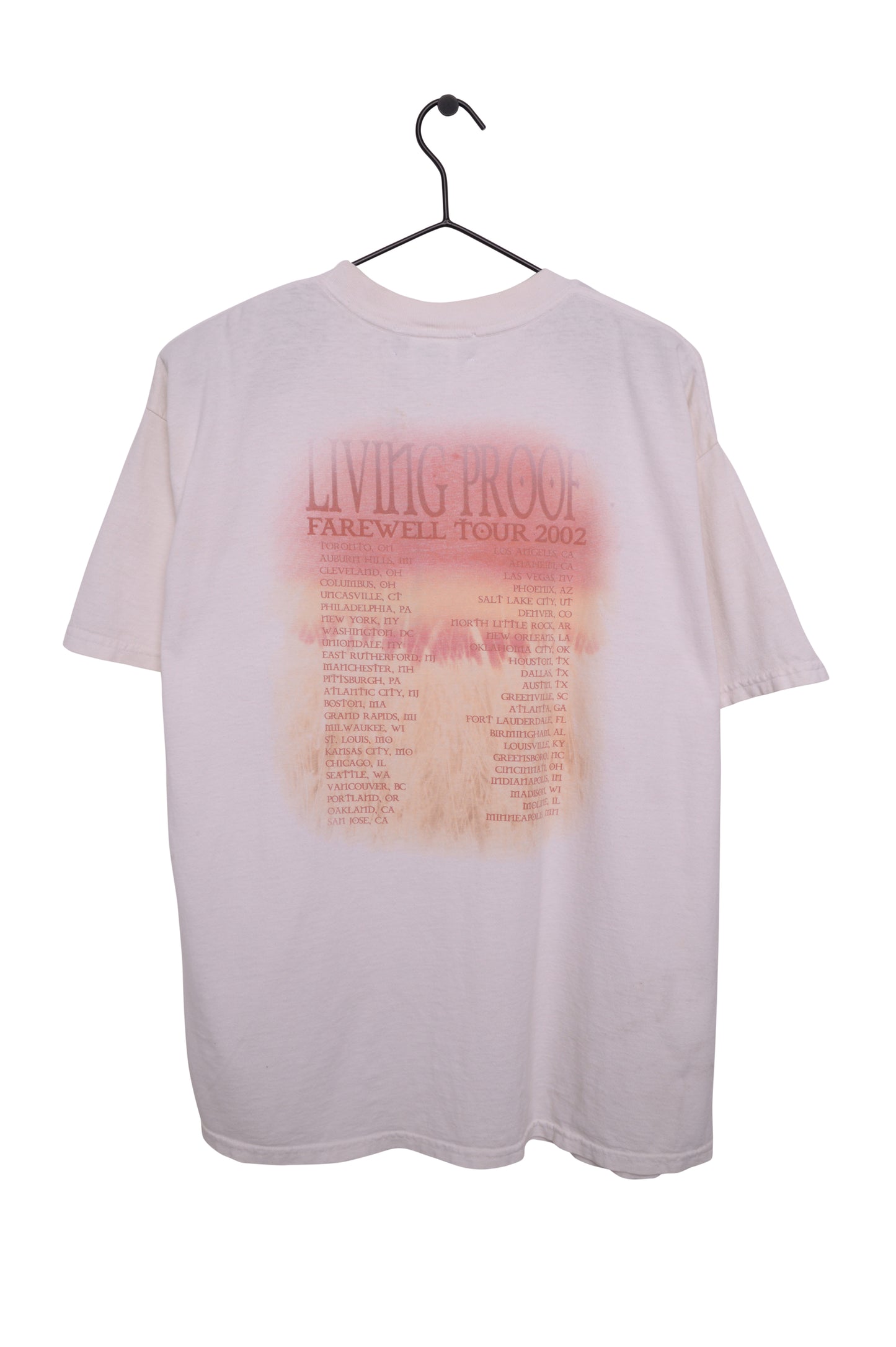 2002 Cher Farewell Tour Tee