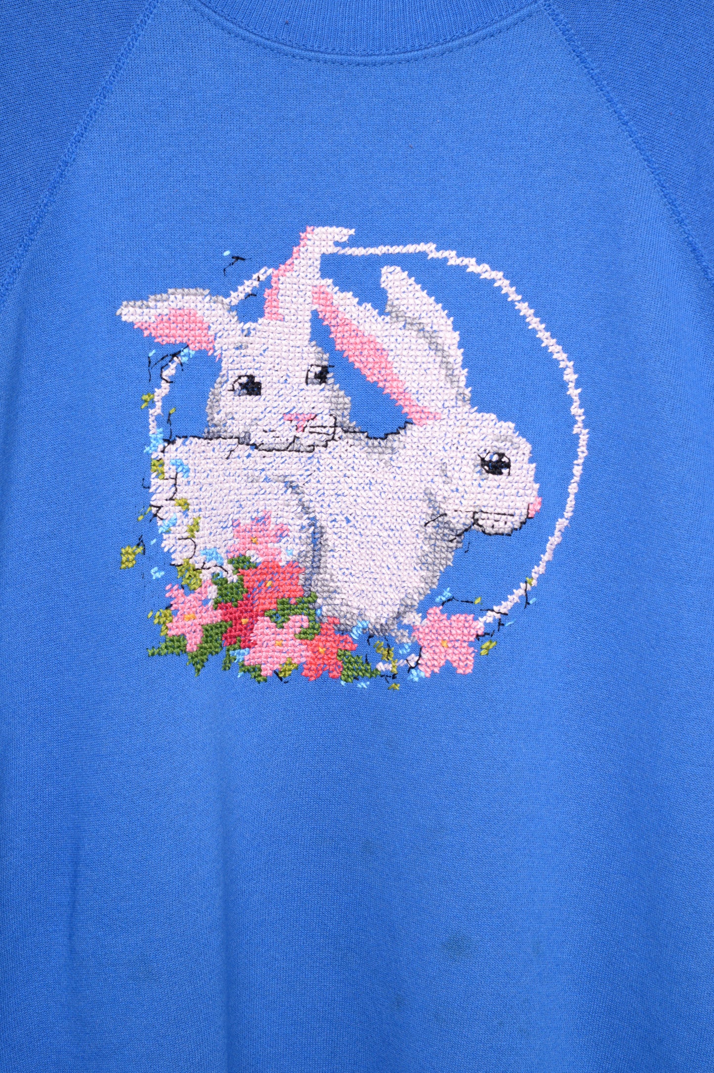 Cross-Stitch Bunnies Sweatshirt