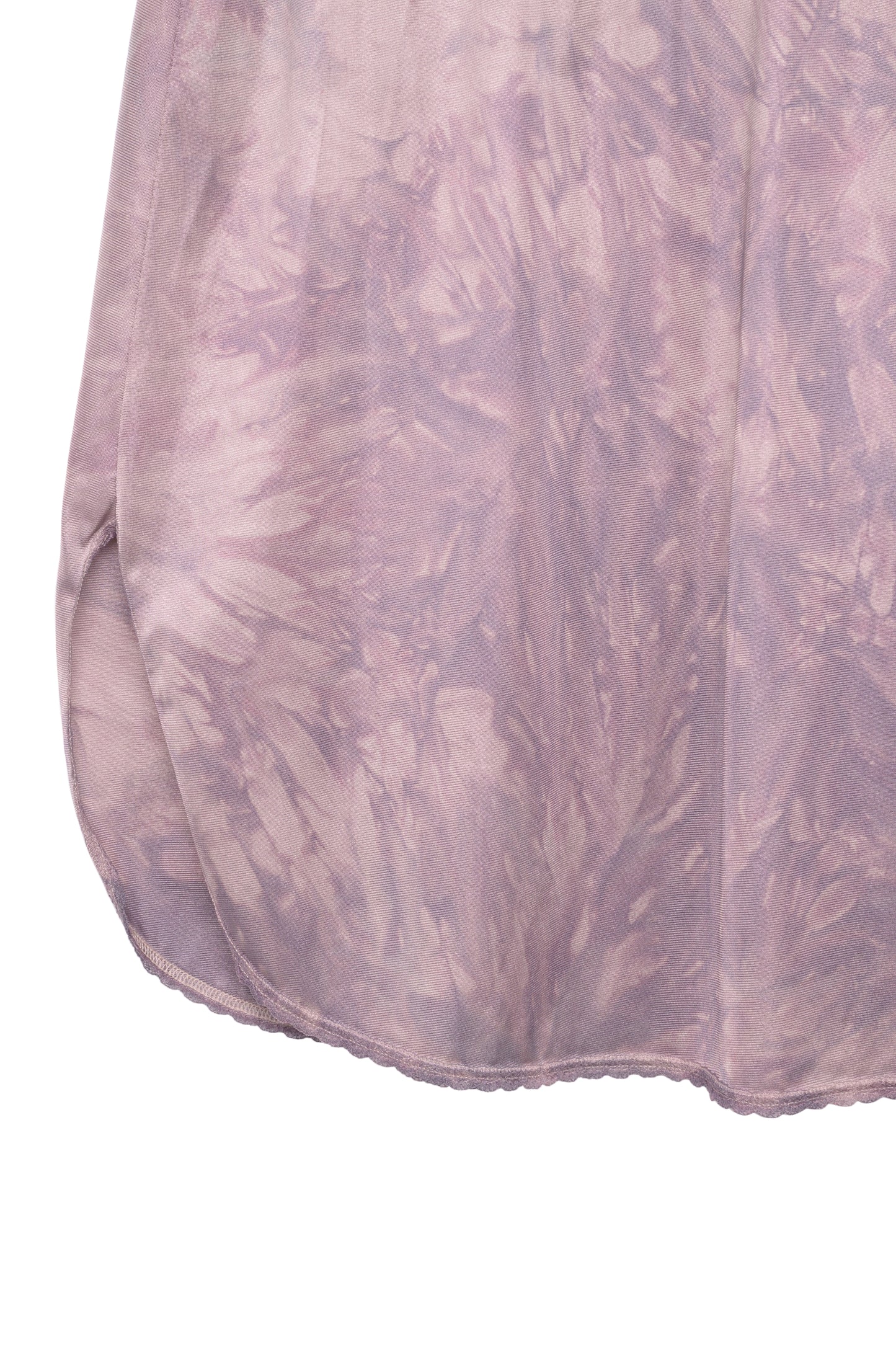 Hand-Dyed Mini Slip Skirt