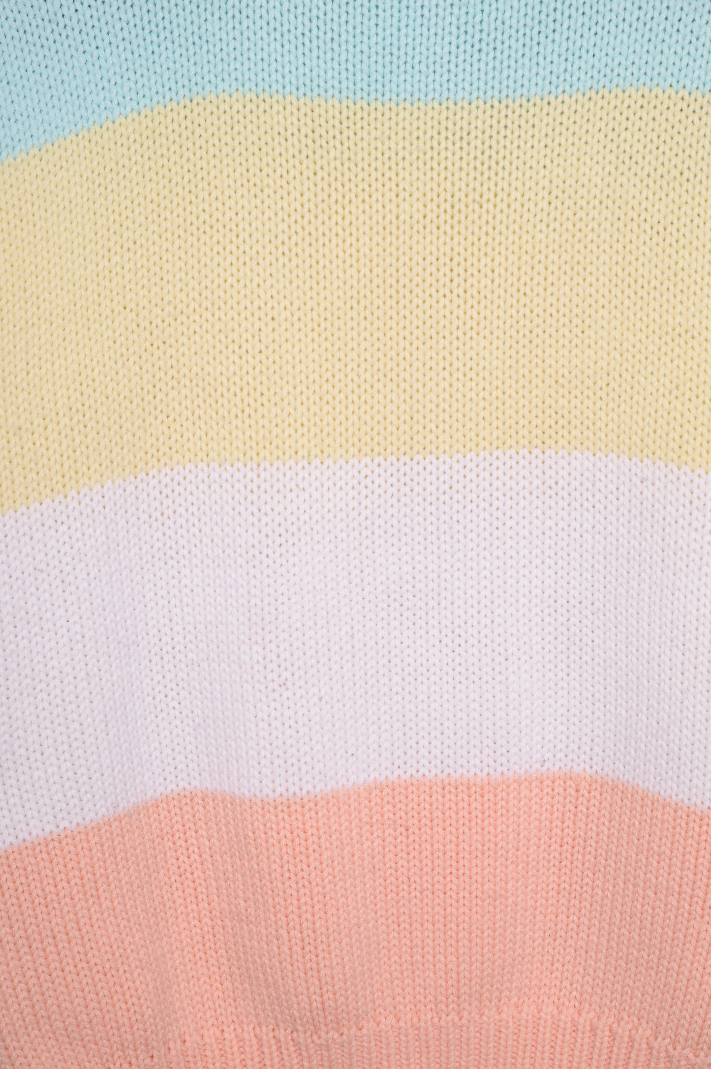 Pastel Stripe Turtleneck Sweater