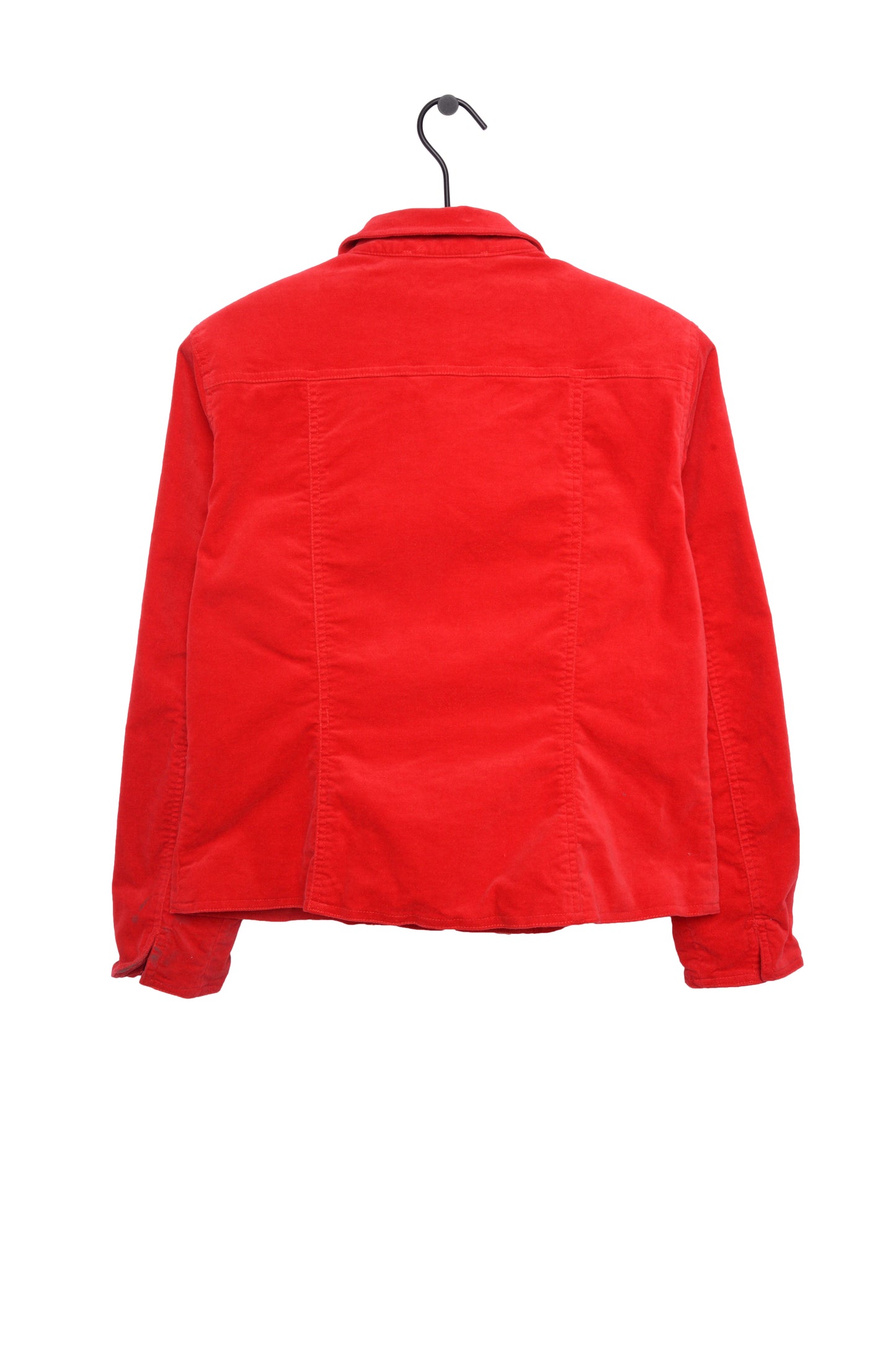 Microsuede Cherry Red Jacket