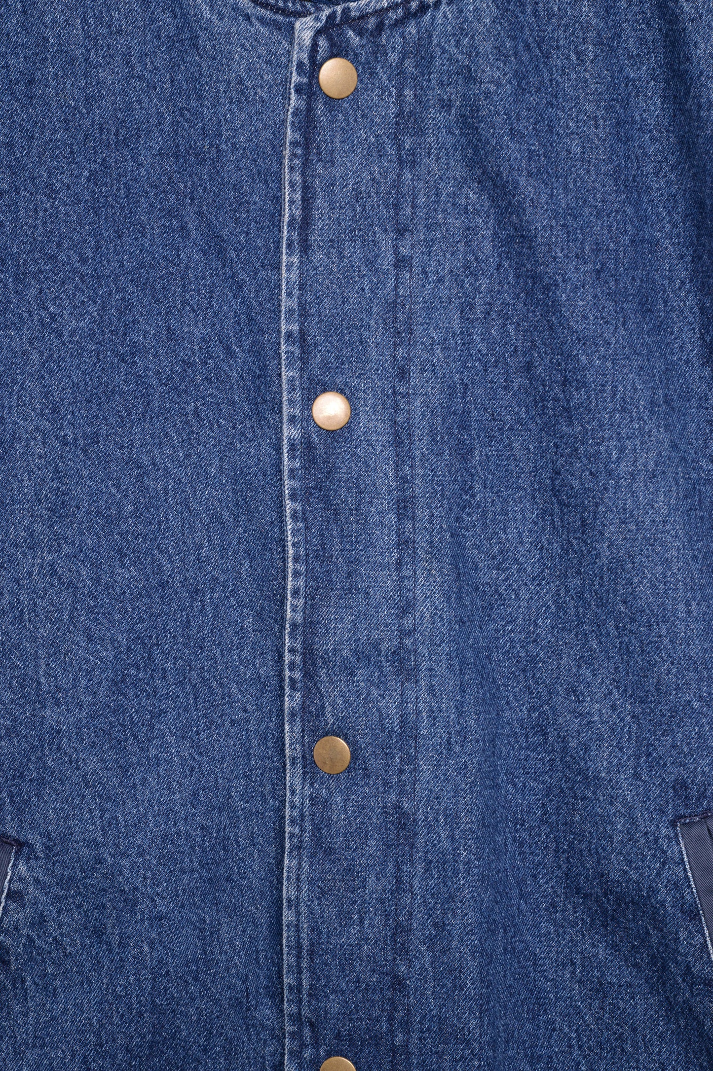 Wolves Denim Bomber Jacket