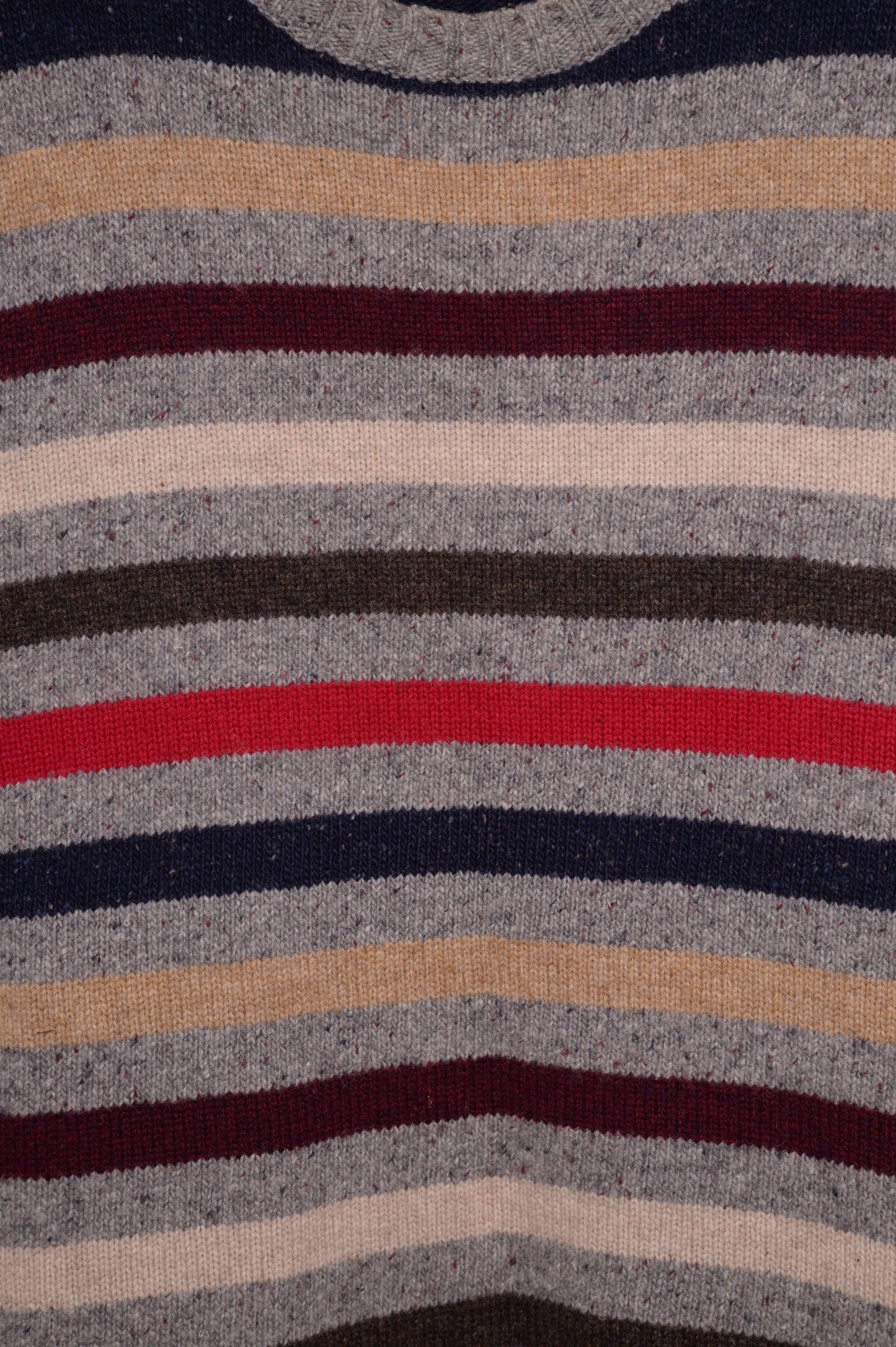 Lambswool Striped Sweater