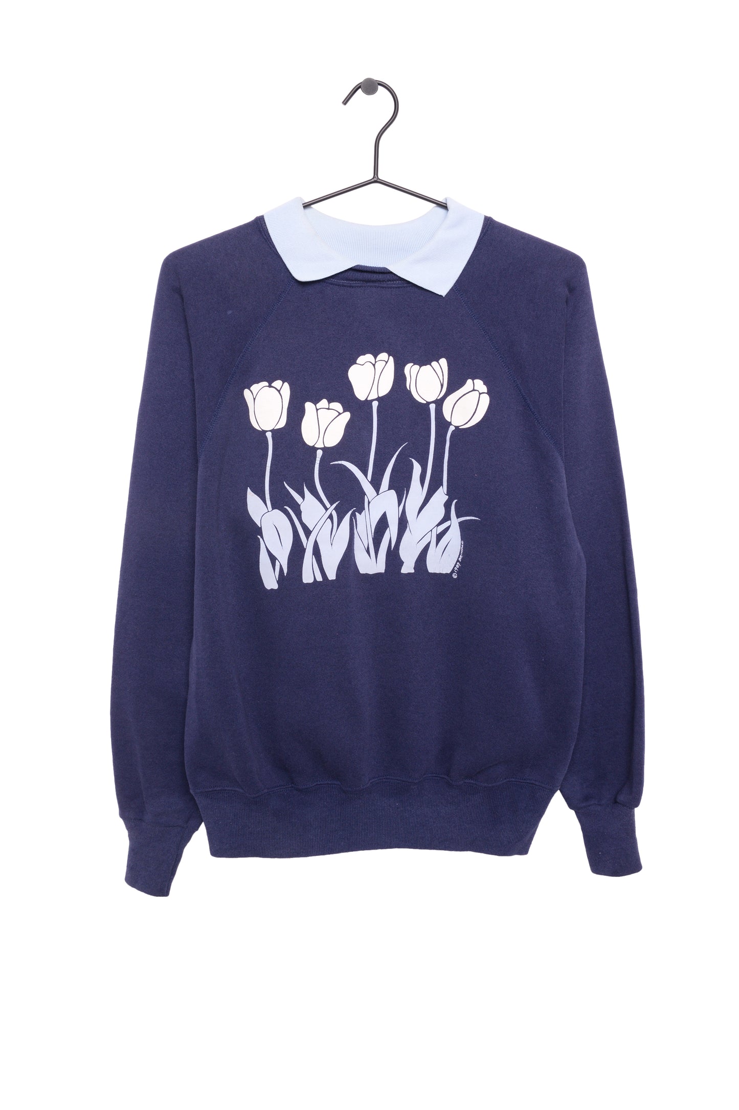 Tulips Collared Sweatshirt