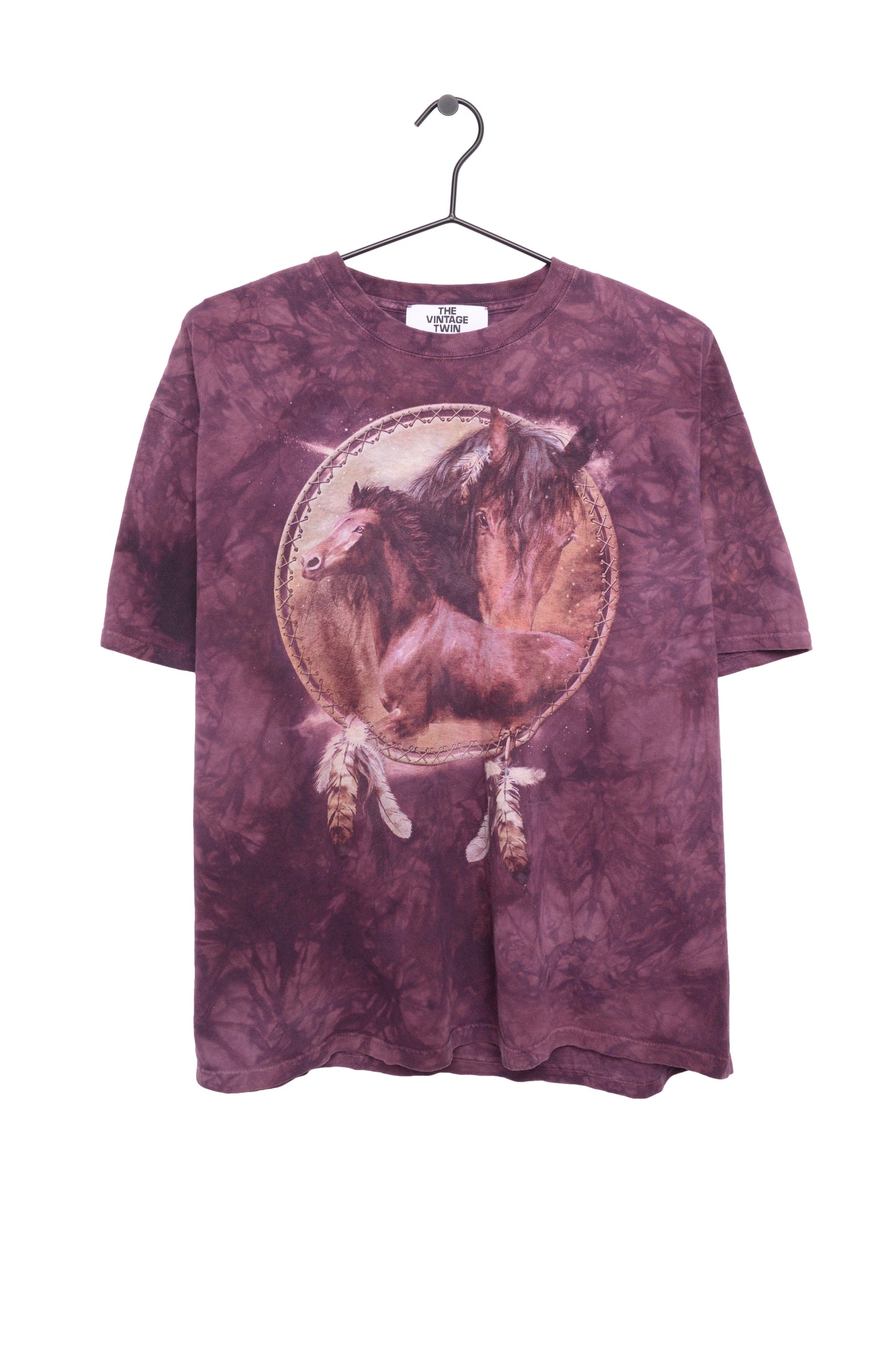 Horses Tie-Dye Tee USA