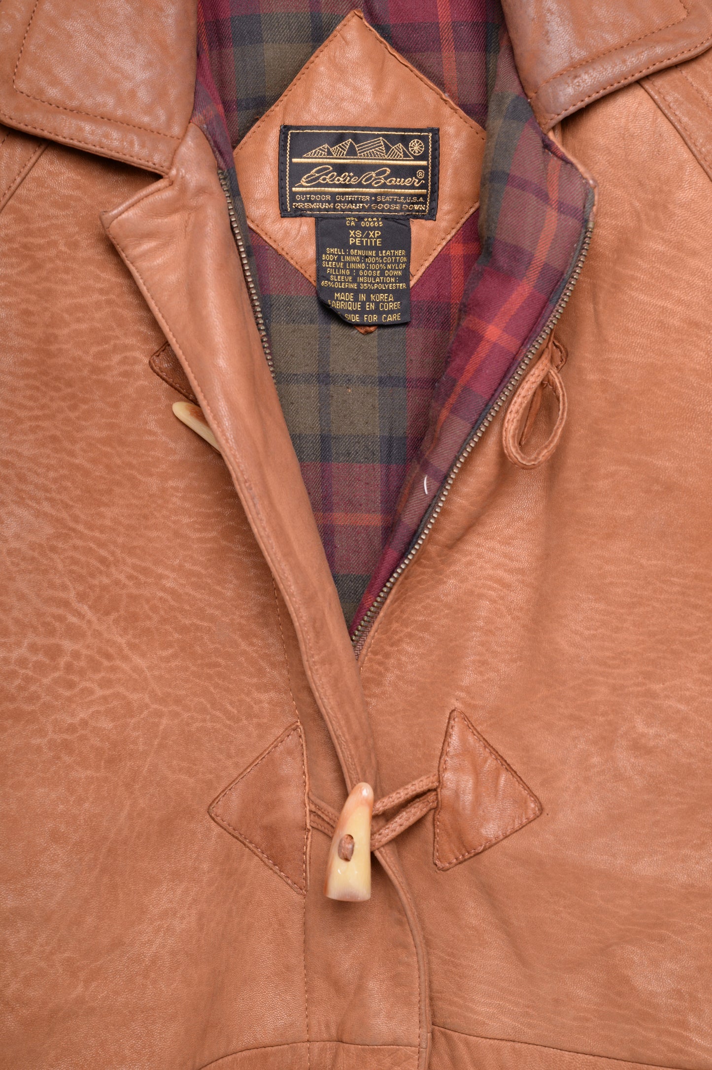 Caramel Leather Jacket