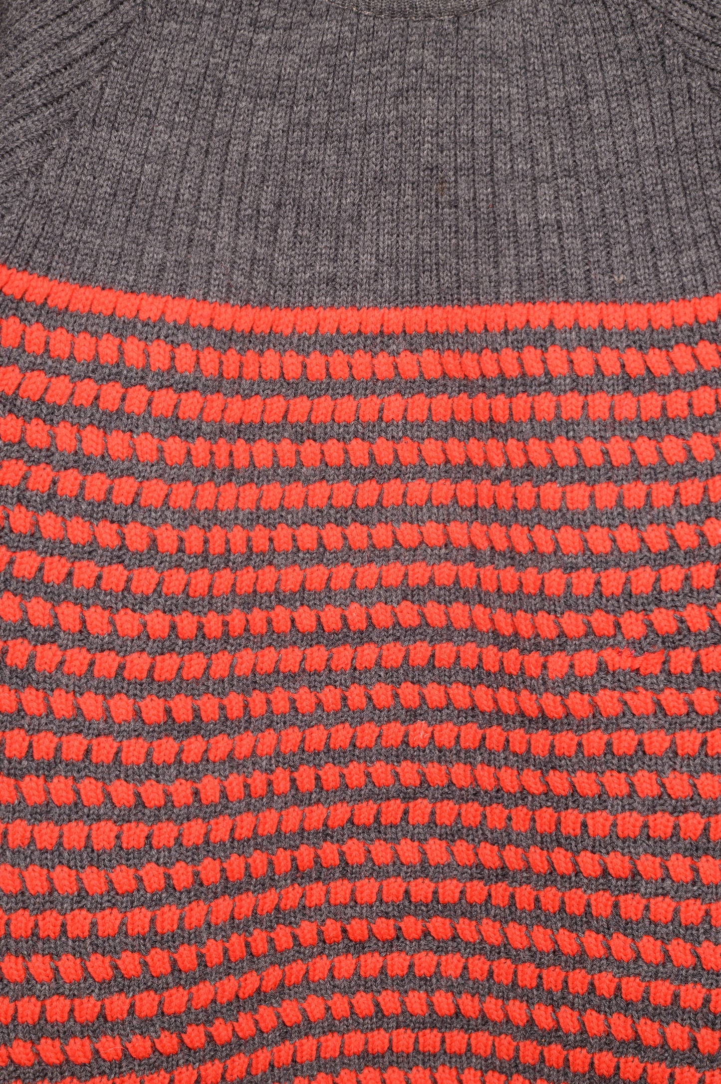 1960s Textured Striped Sweater