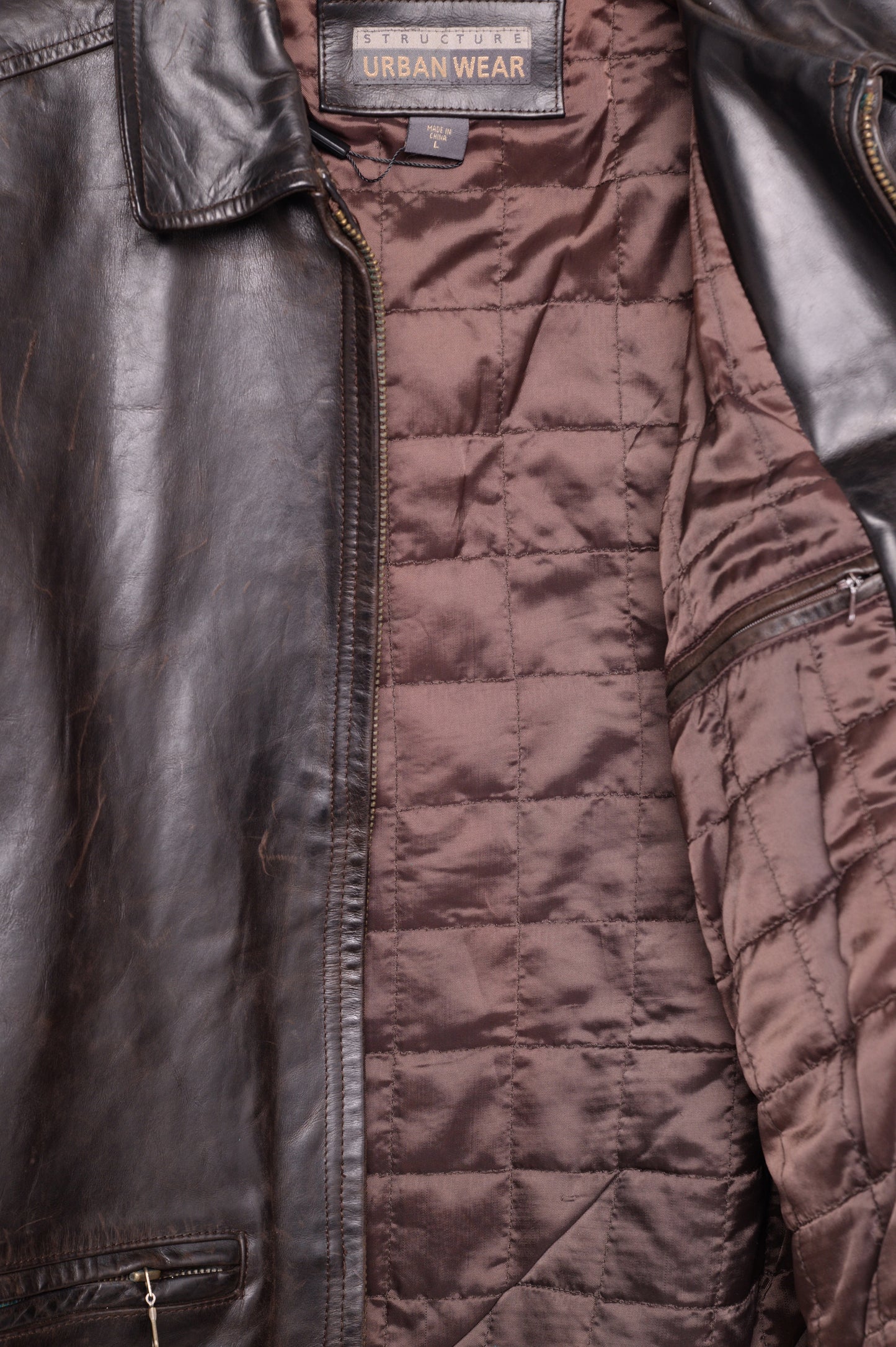 1990s Chocolate Brown Leather Jacket