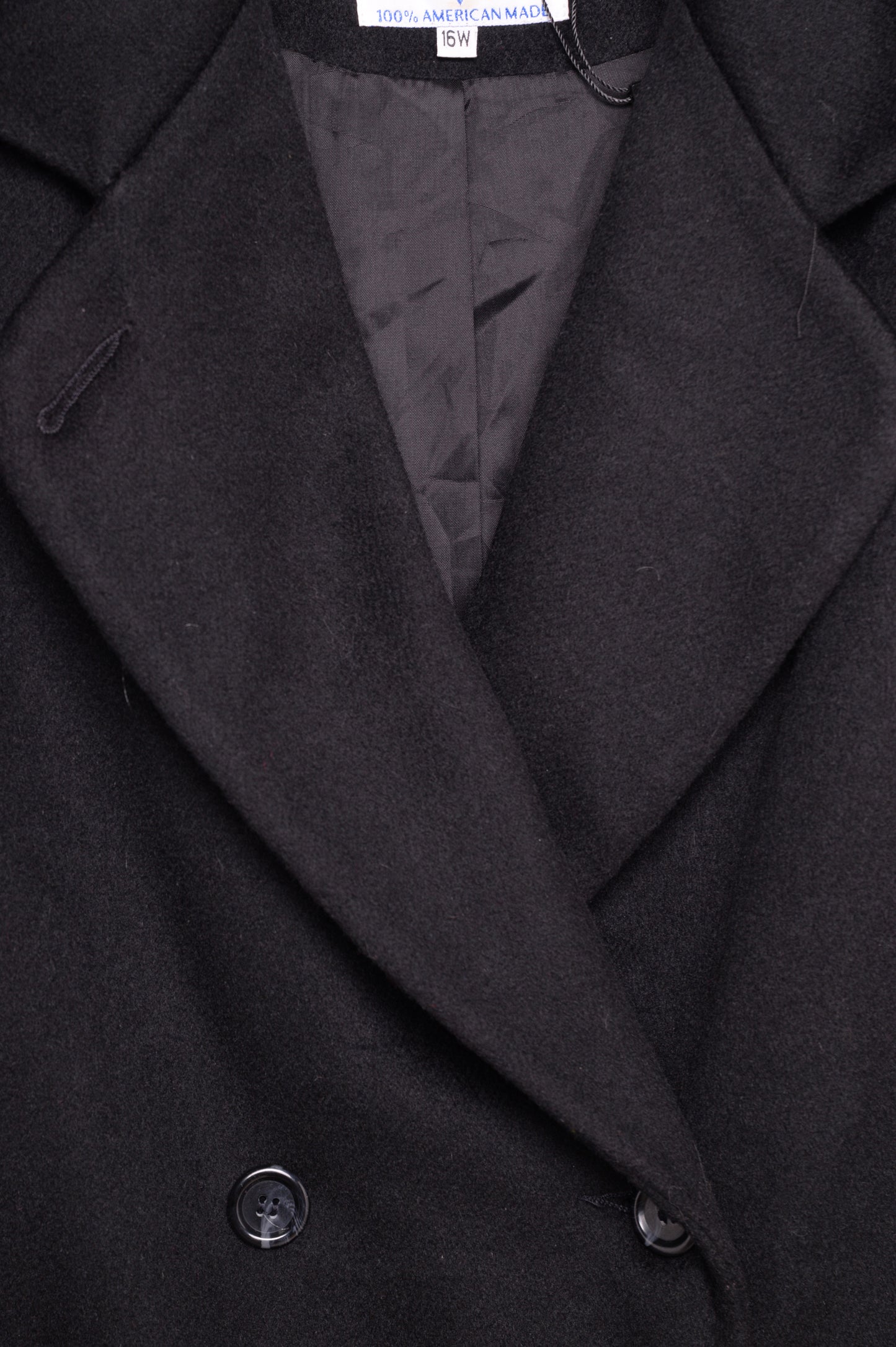 Double Breasted Wool Coat