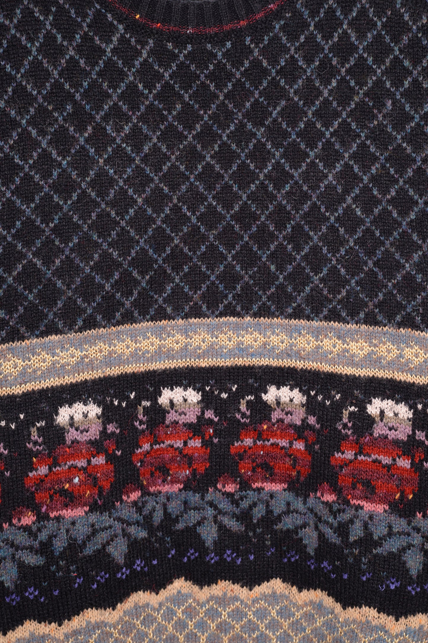 1990s Floral Sweater