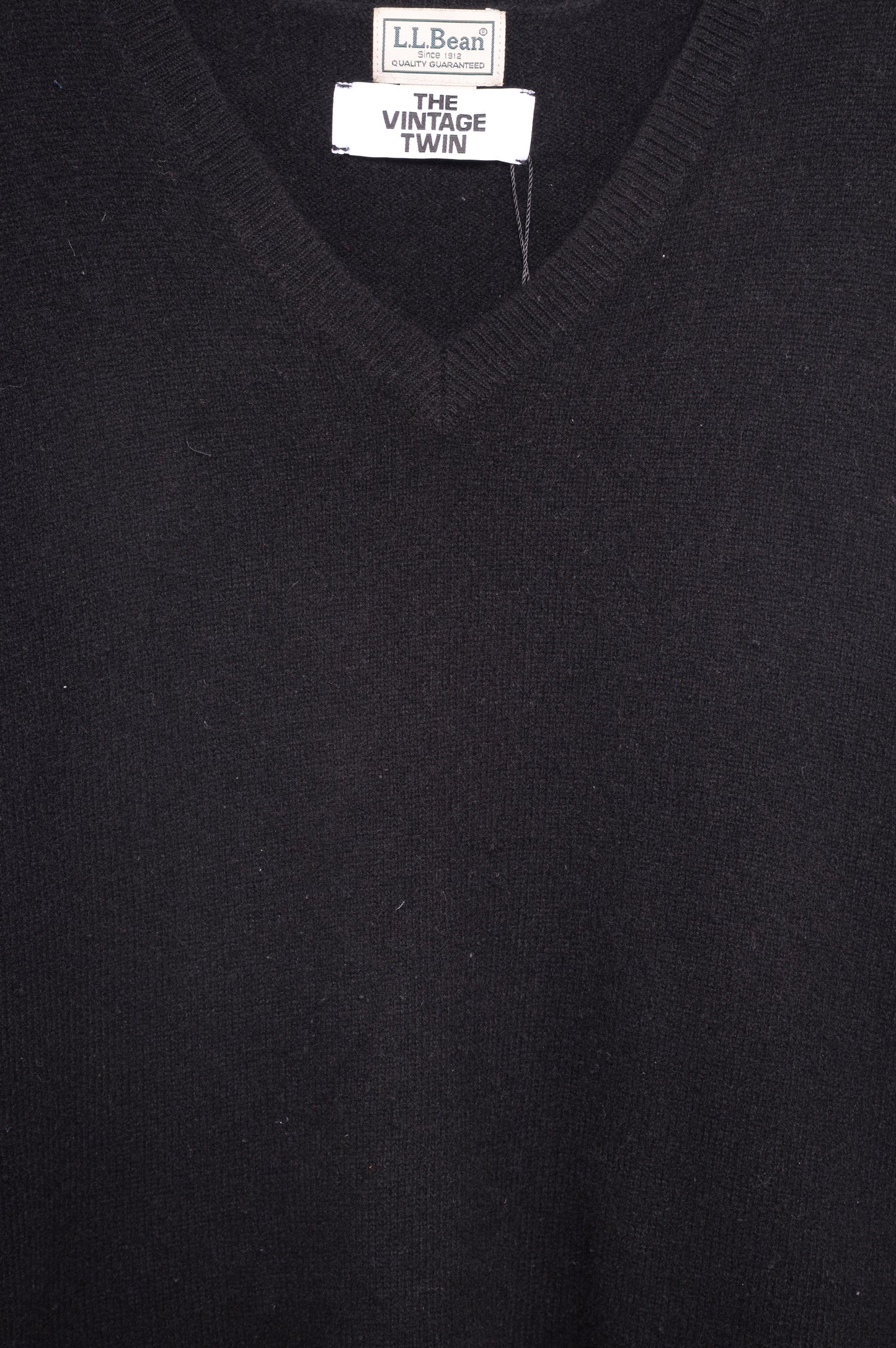 Black Cashmere Sweater Vest