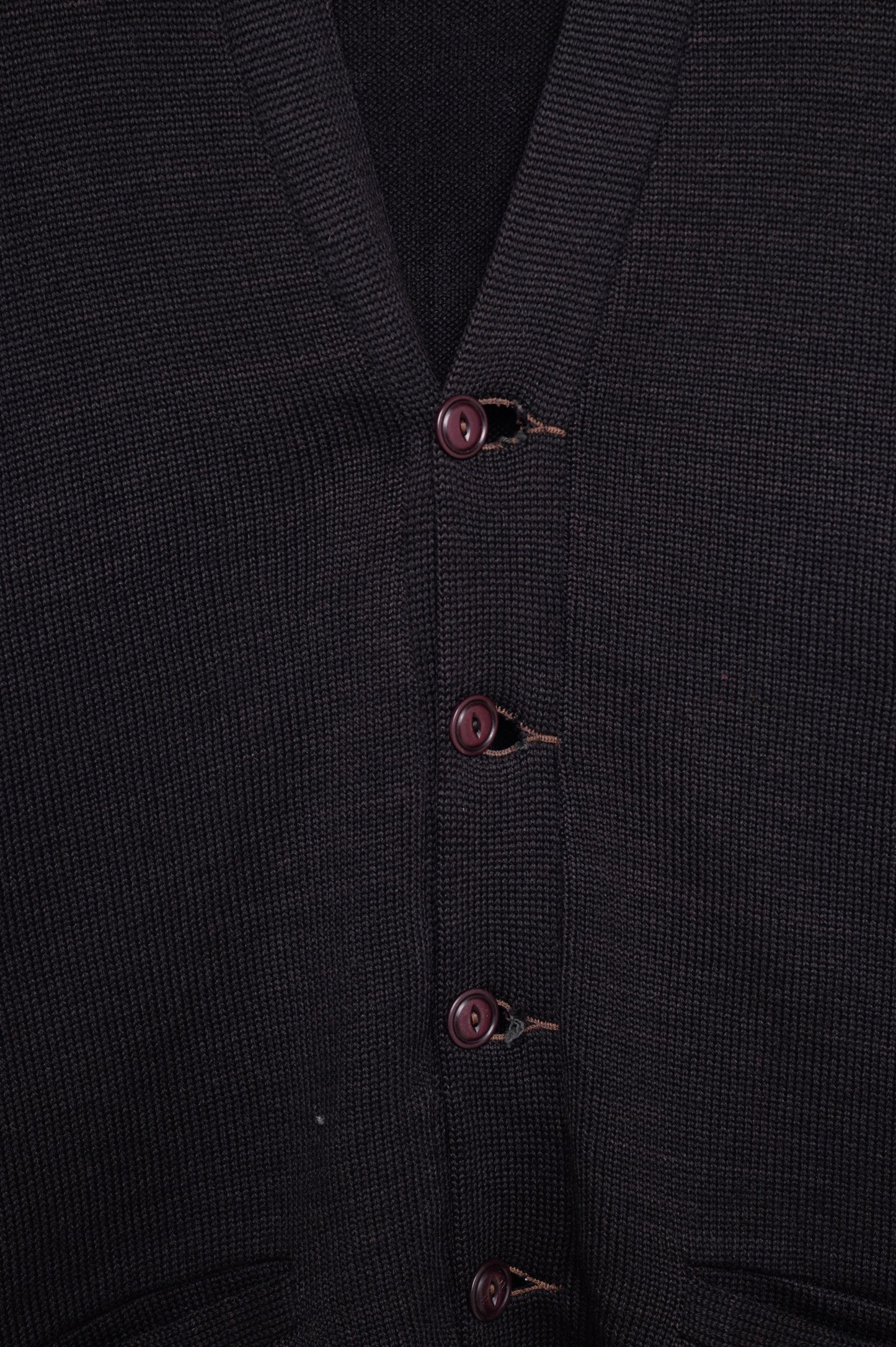 1960s Black Cardigan