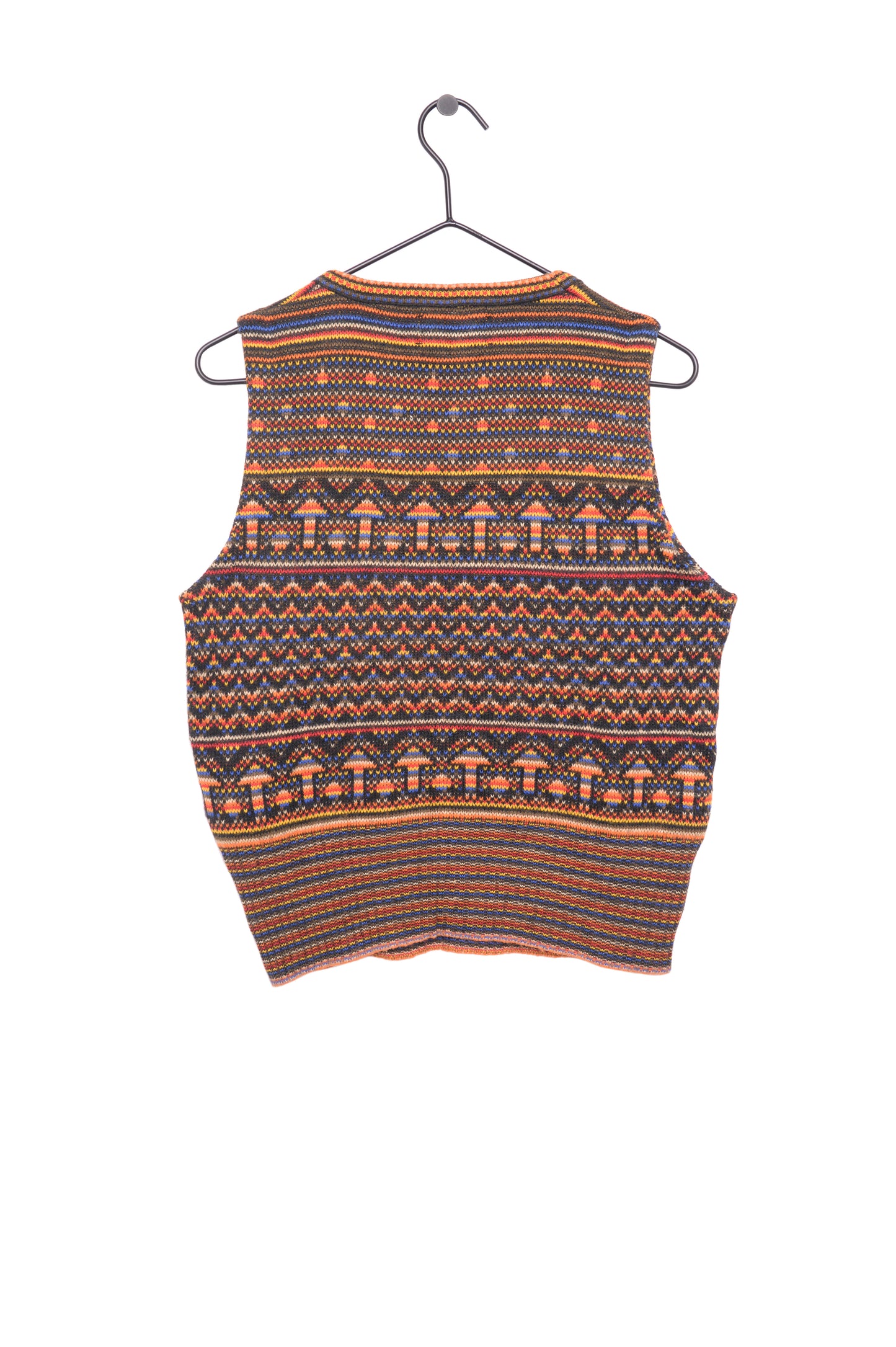 1970s Geometric Sweater Vest USA