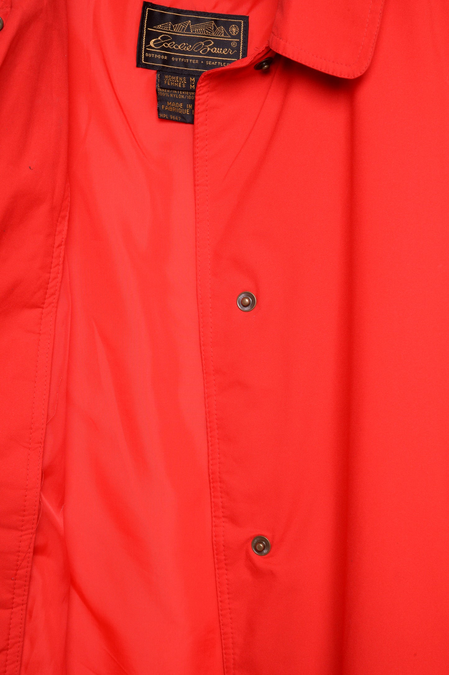 Cherry Red Trench Coat