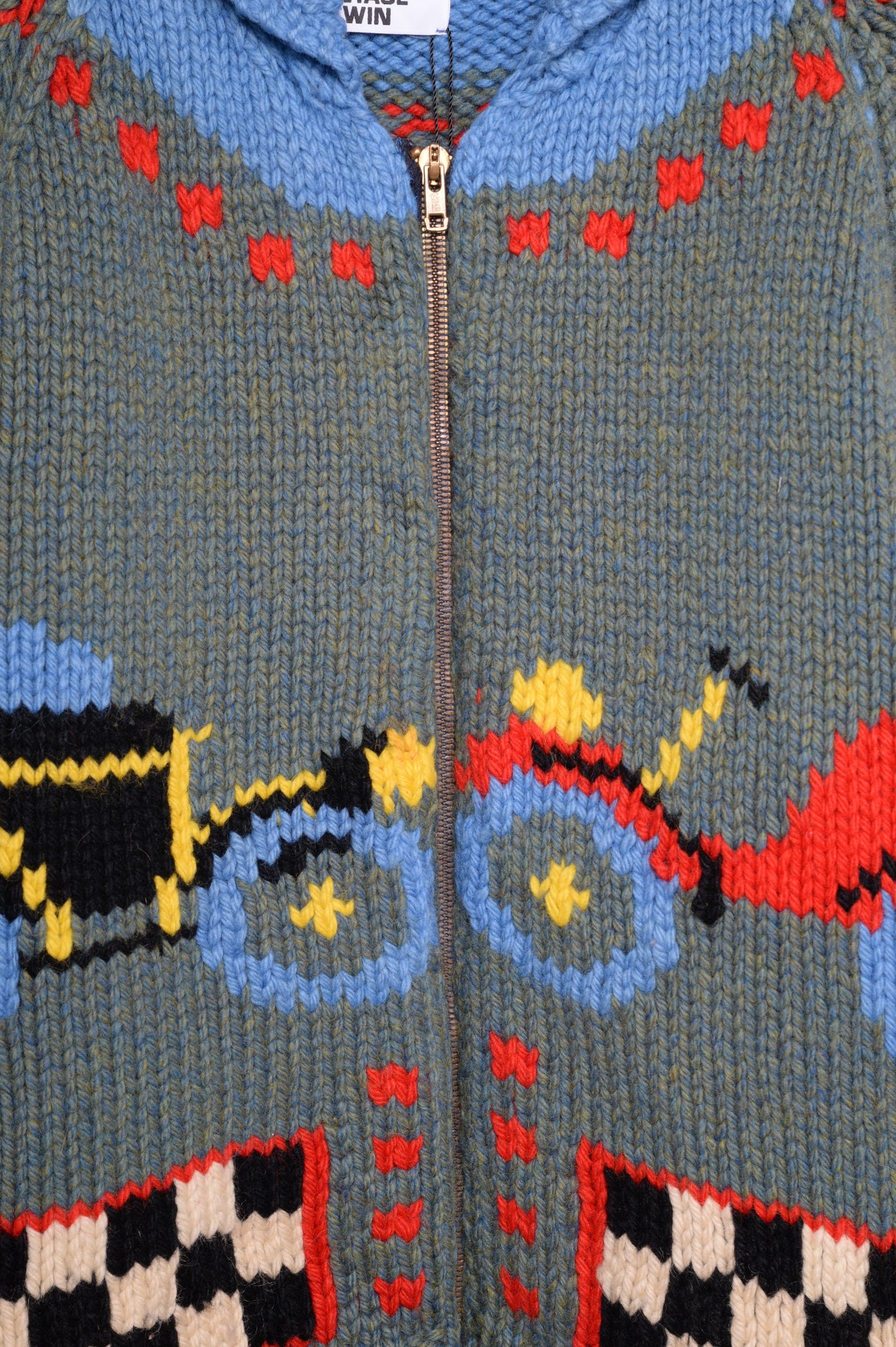 1950s Carriages Sweater Jacket