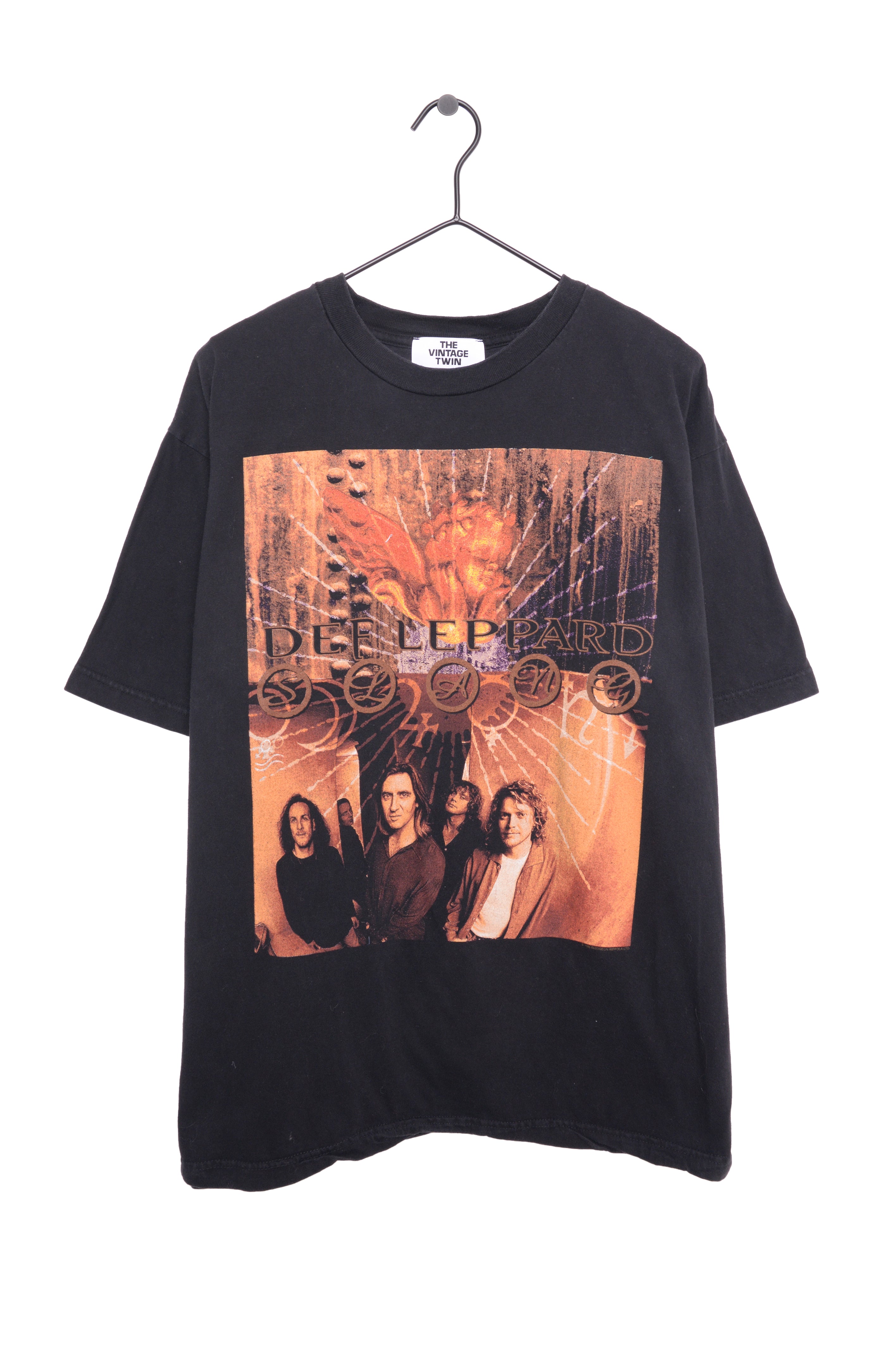 1996 Def Leppard Tee Free Shipping - The Vintage Twin