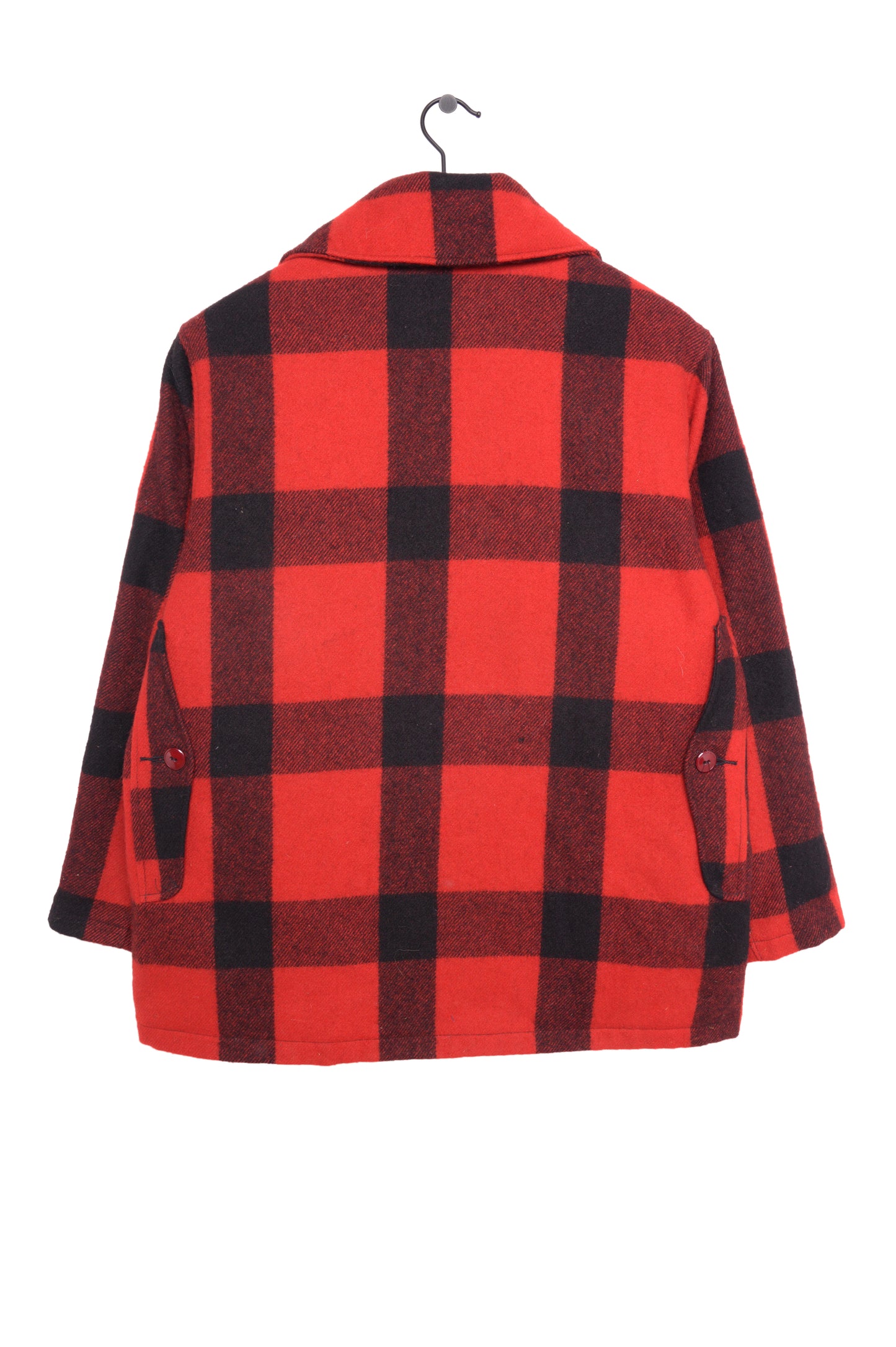 Woolrich Plaid Wool Coat USA