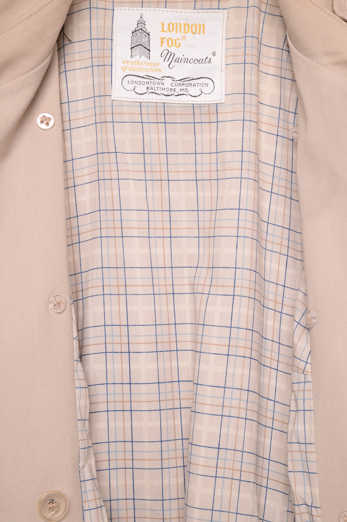 1980s Belted Trench Coat