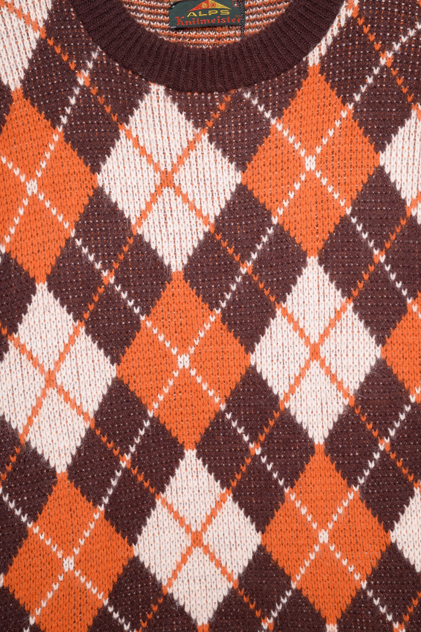 1970s Argyle Sweater