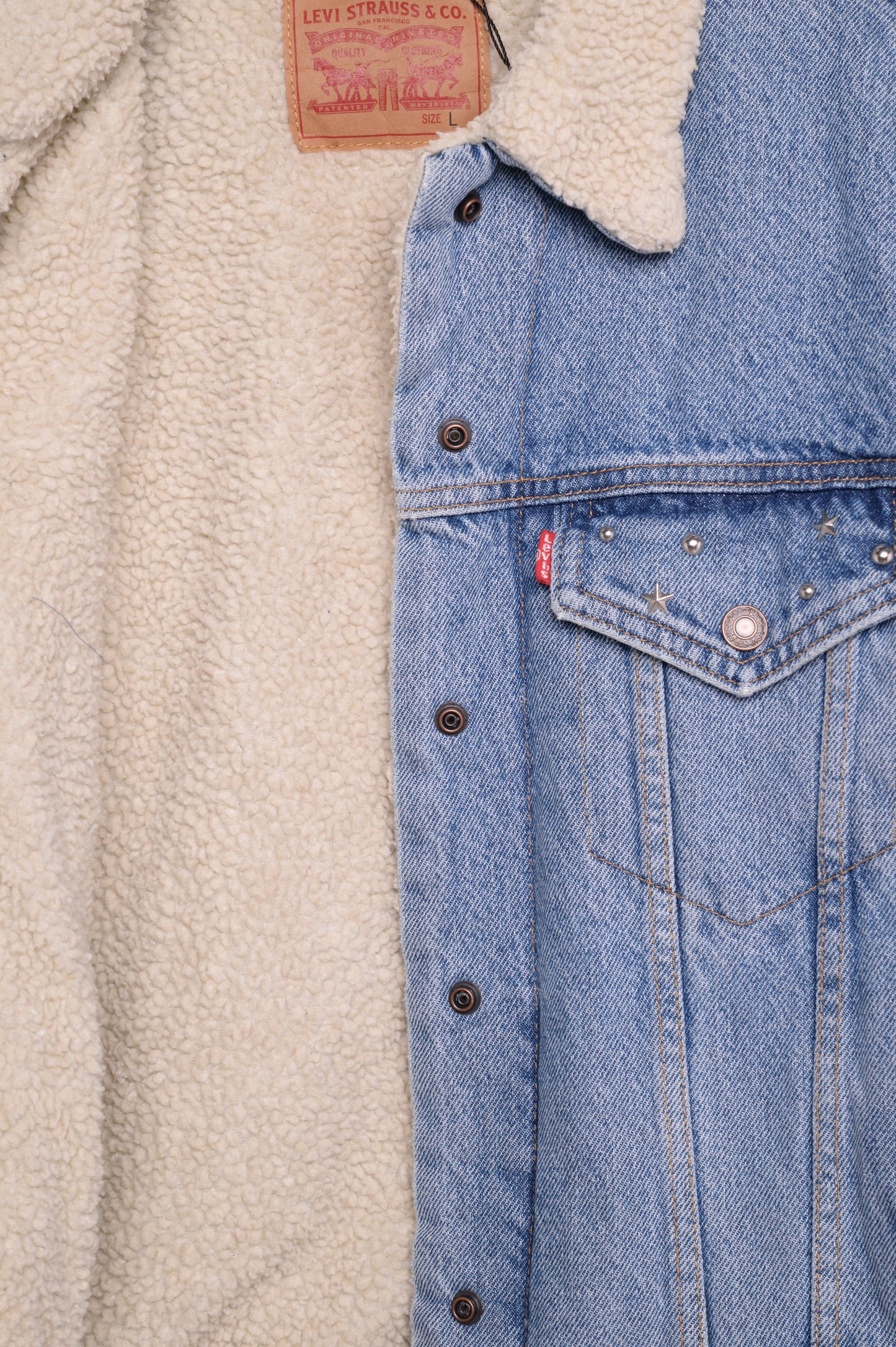 Levi's Sherpa Denim Jacket
