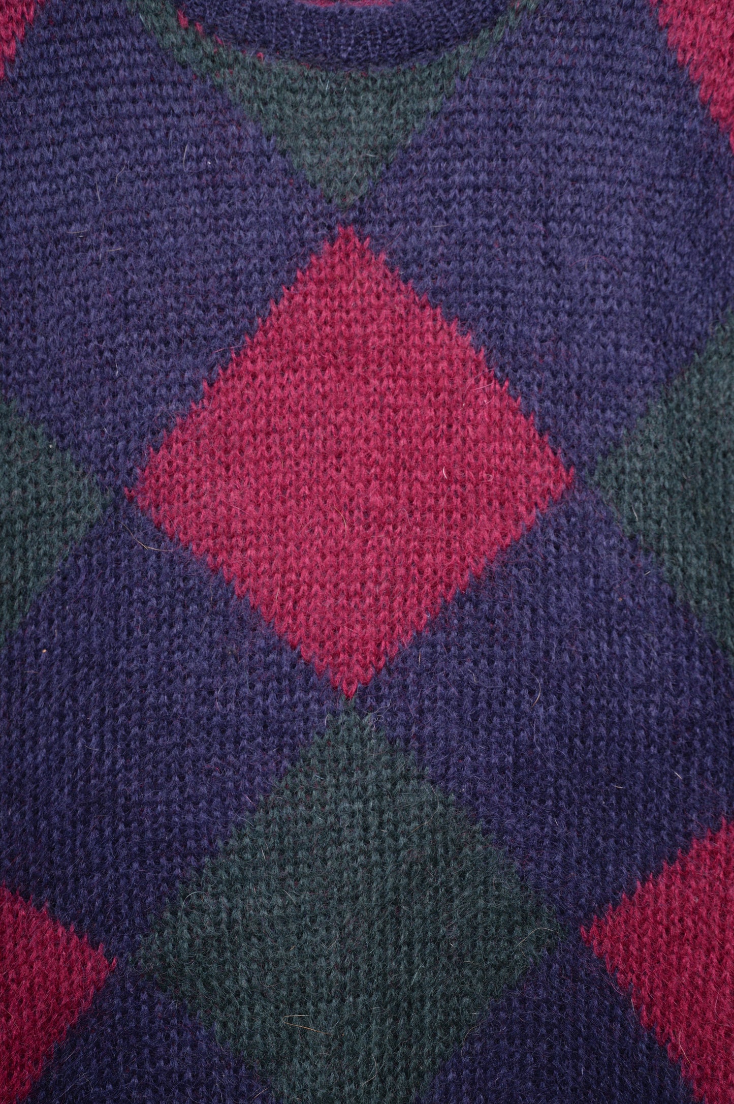 1990s Diamonds Mohair Sweater