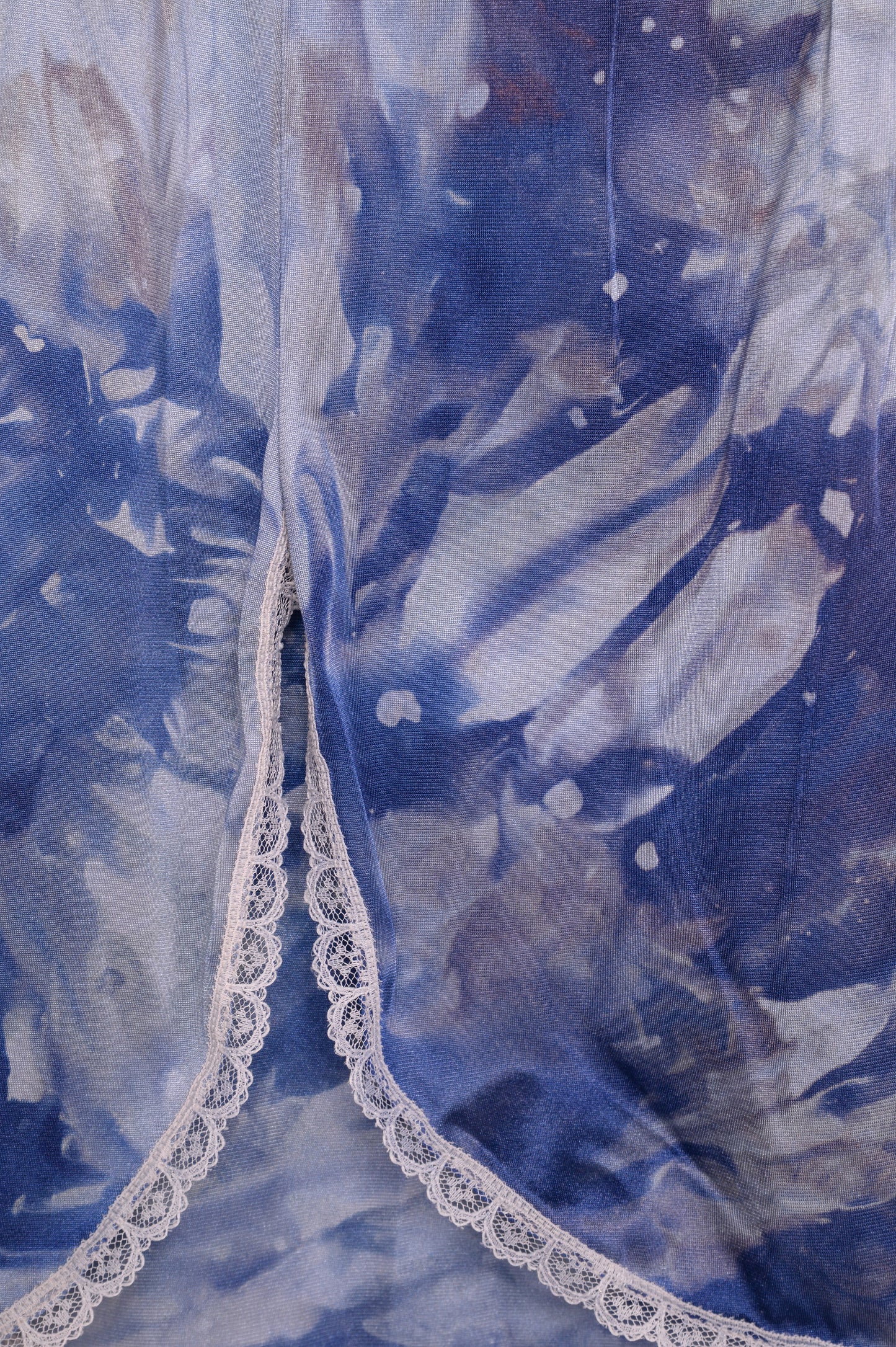 Hand-Dyed Mini Slip Skirt