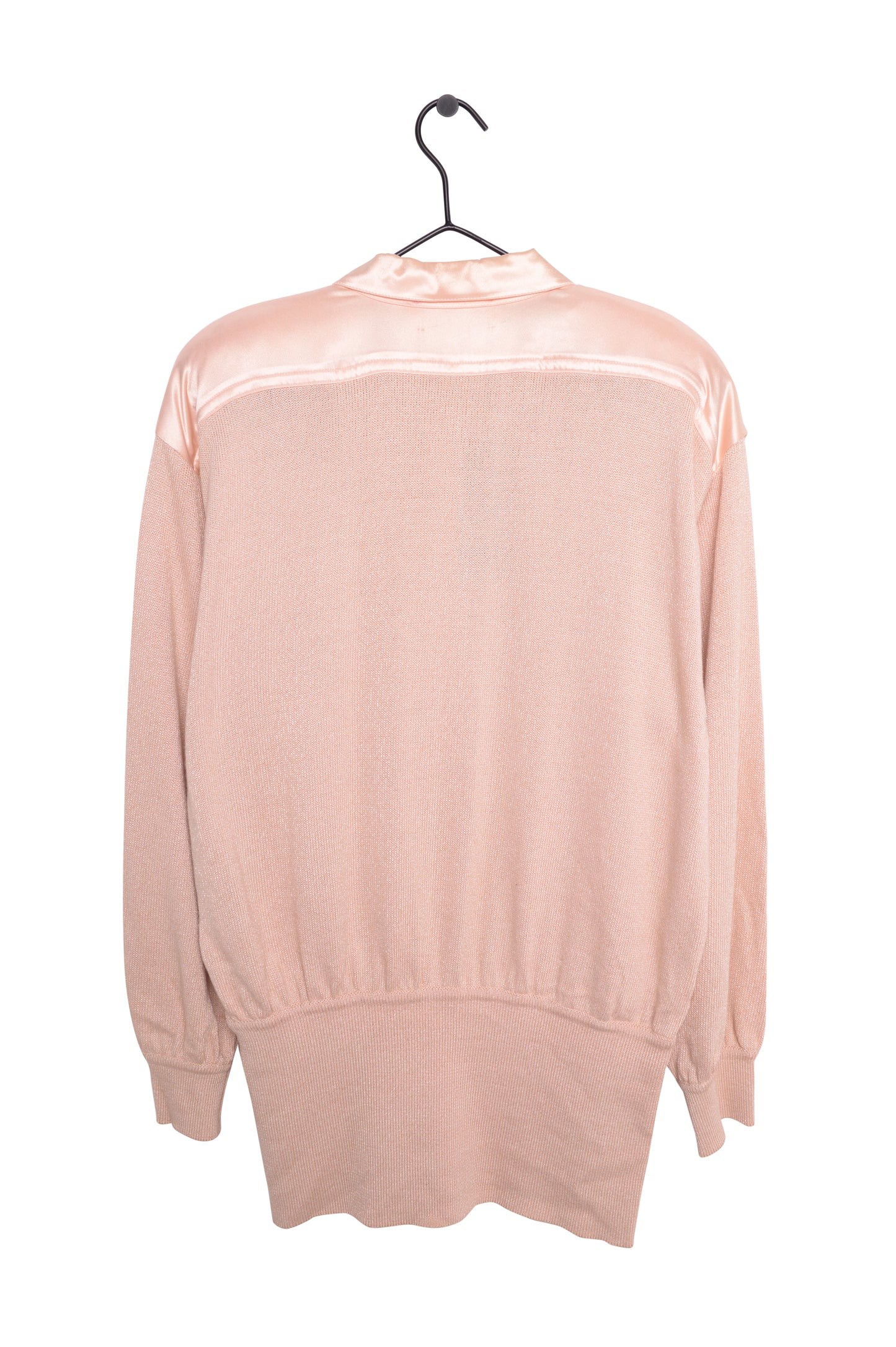 1980s Escada Knit Silk Top