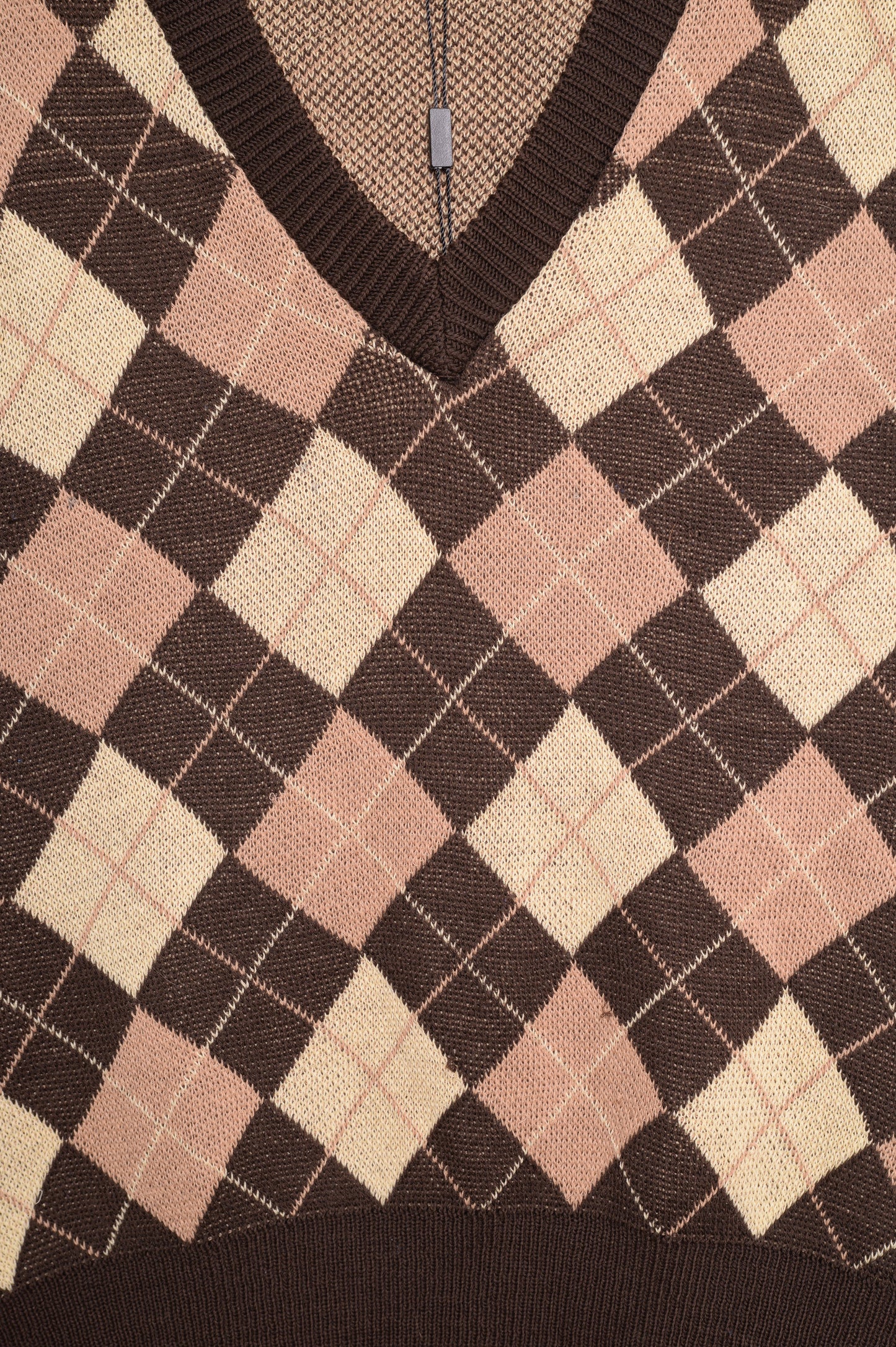 1970s Argyle Sweater Vest